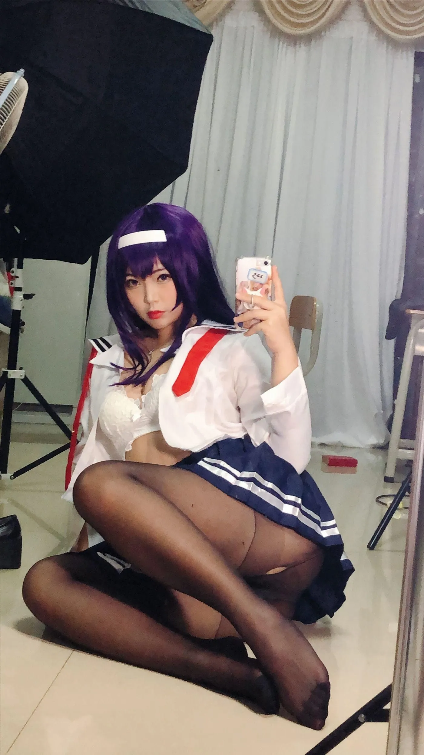 白烨 – NO.11 学姐校服自拍 [26P]插图2