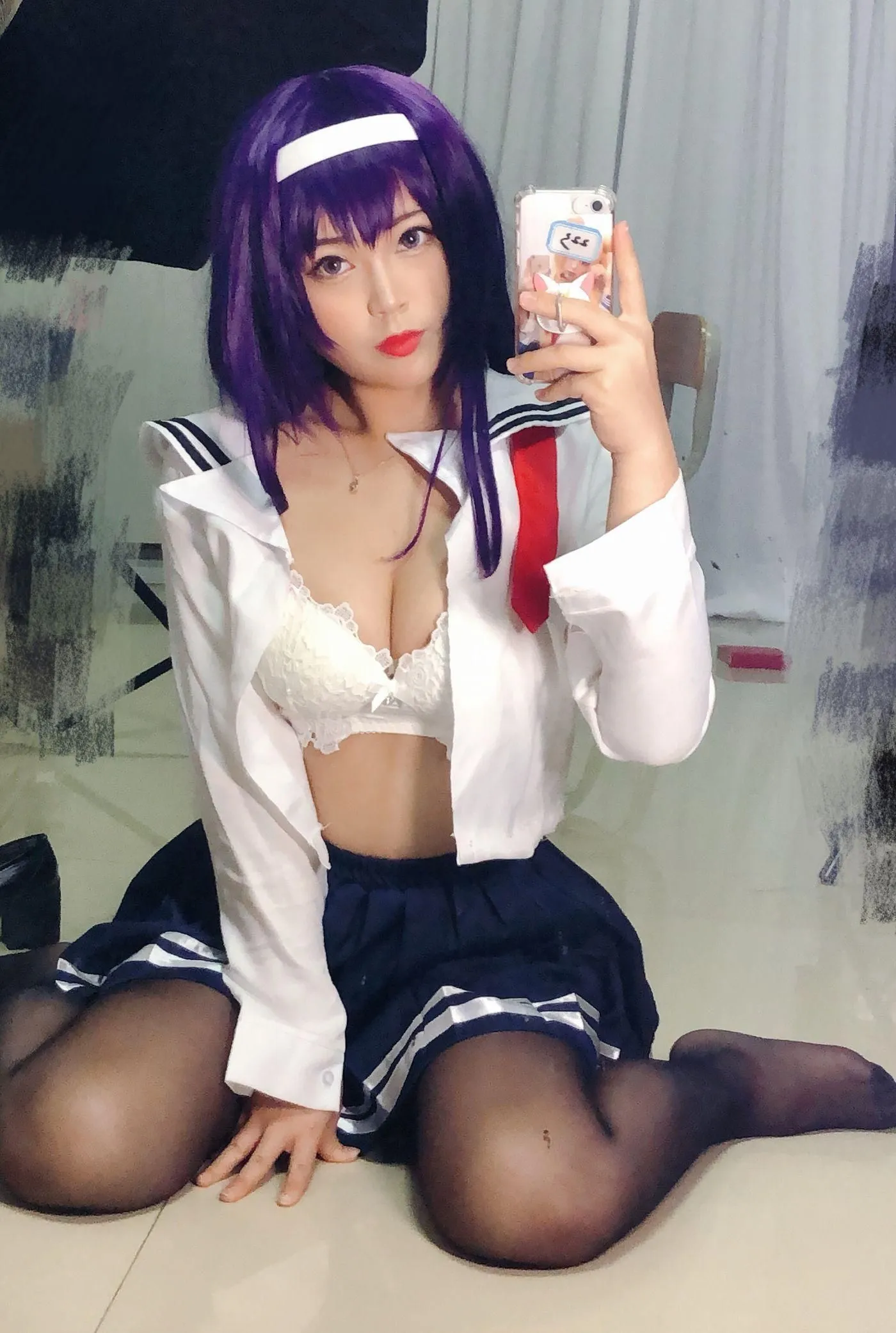 白烨 – NO.11 学姐校服自拍 [26P]插图3