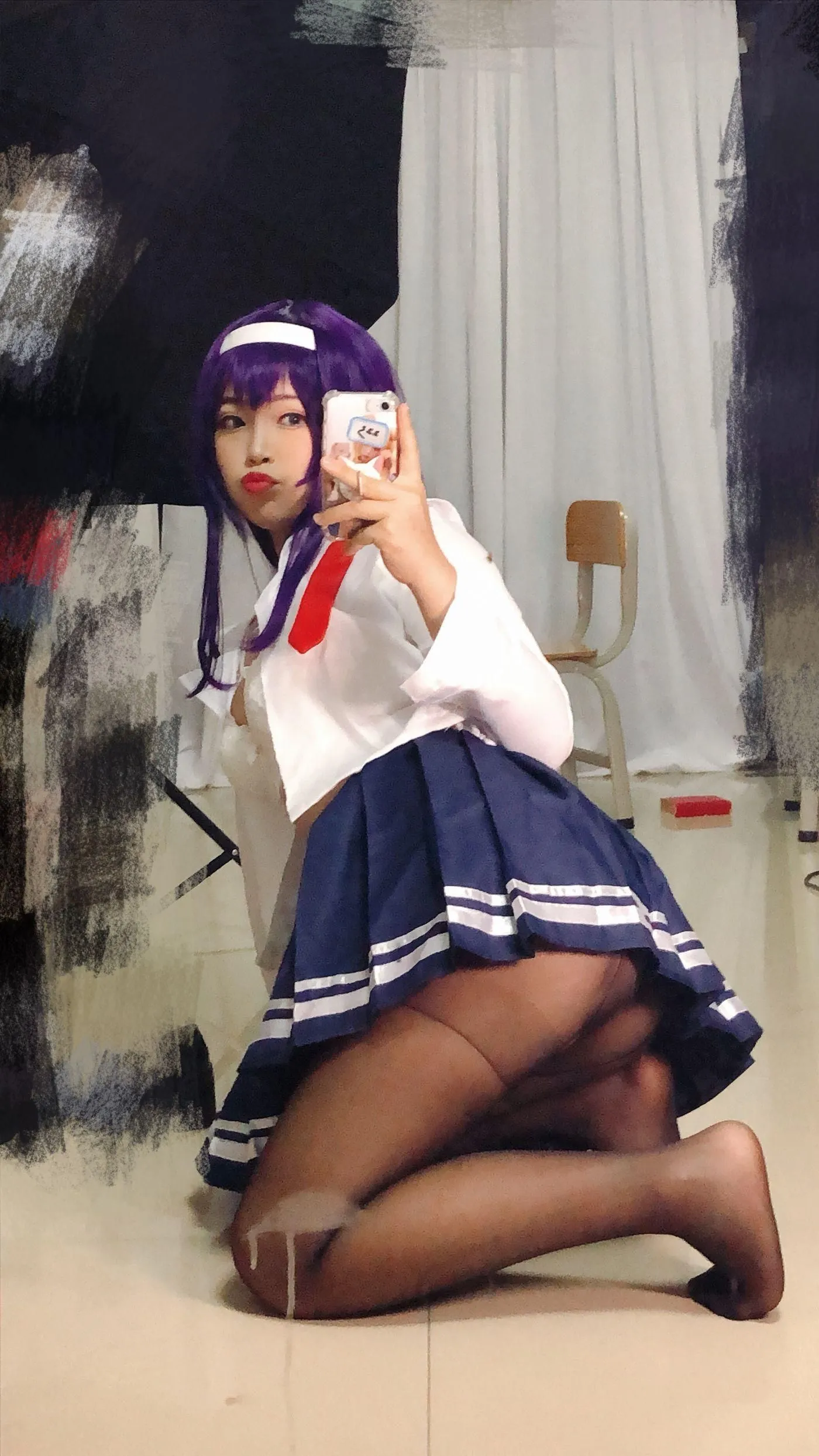 白烨 – NO.11 学姐校服自拍 [26P]插图5