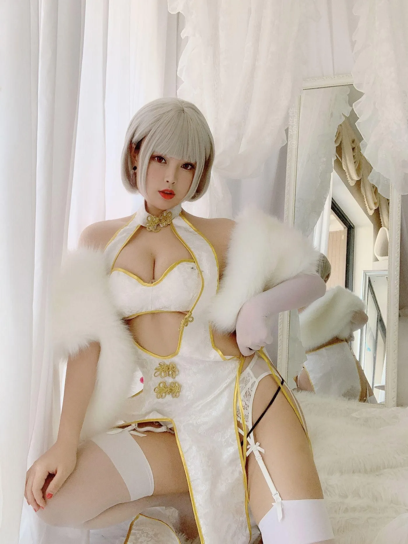 白烨 – NO.12 白旗袍 [40P]插图8