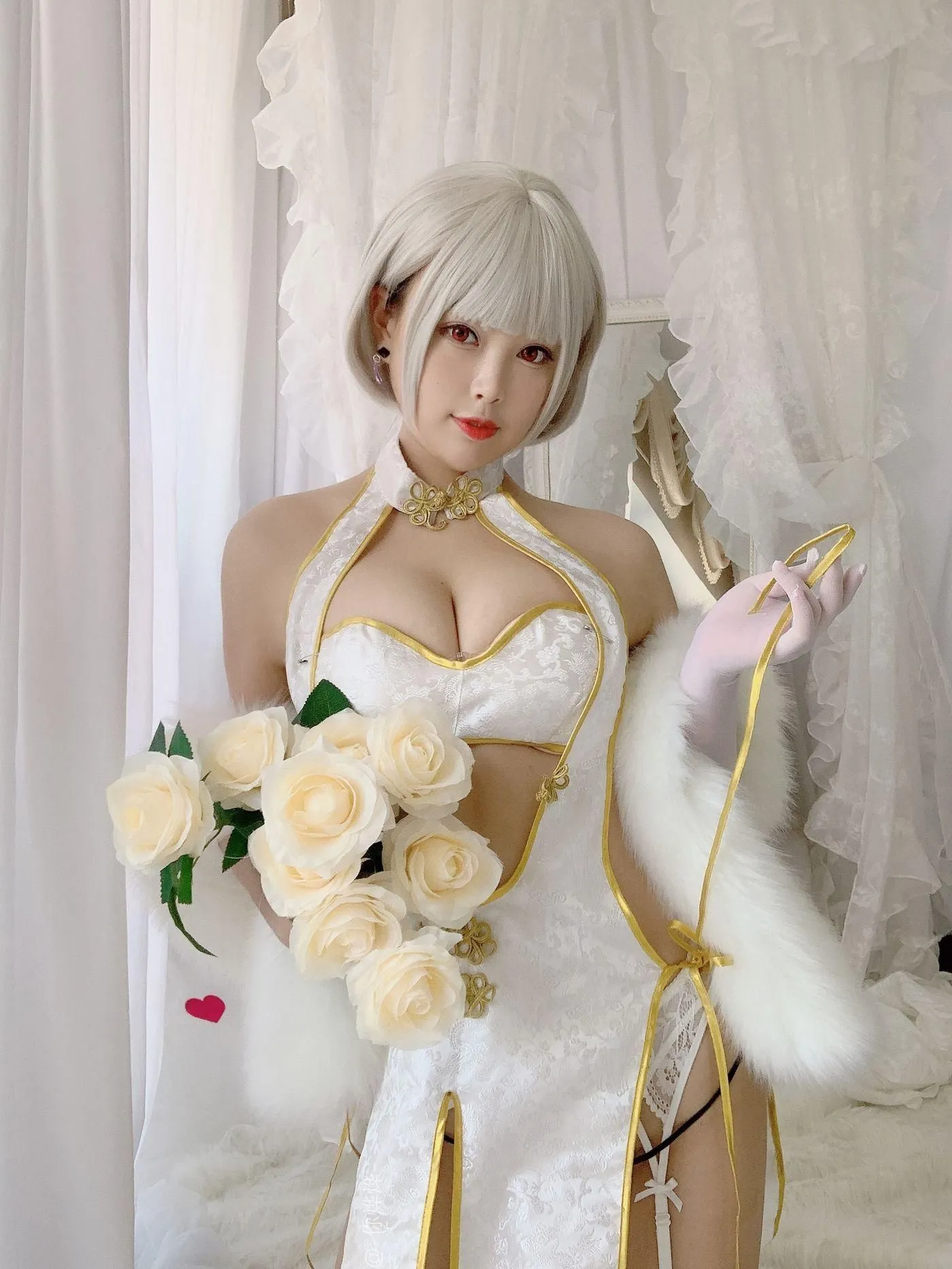 白烨 – NO.12 白旗袍 [40P]插图4