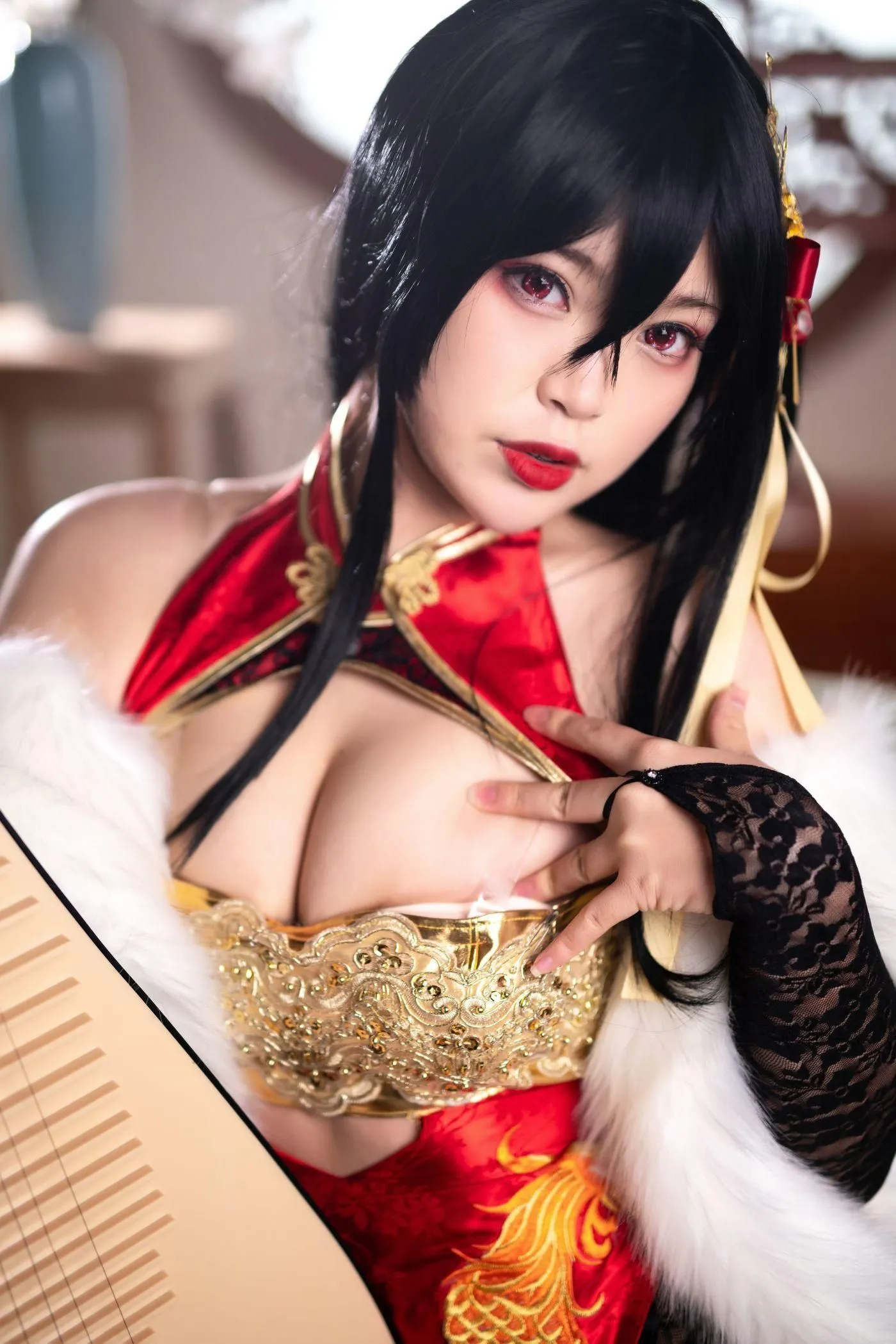 白烨 – NO.17 大凤旗袍新年限定 [63P]插图6