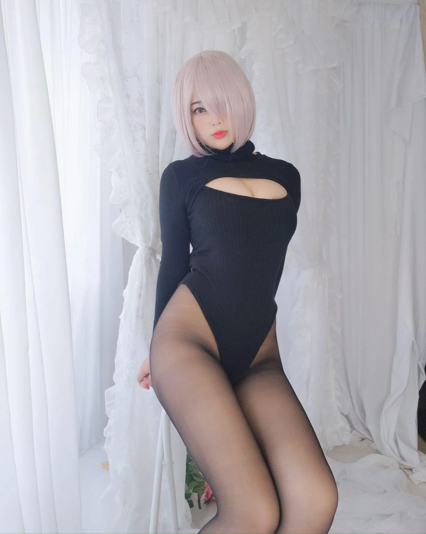 白烨 – NO.18 毛衣套装 [128P]插图5