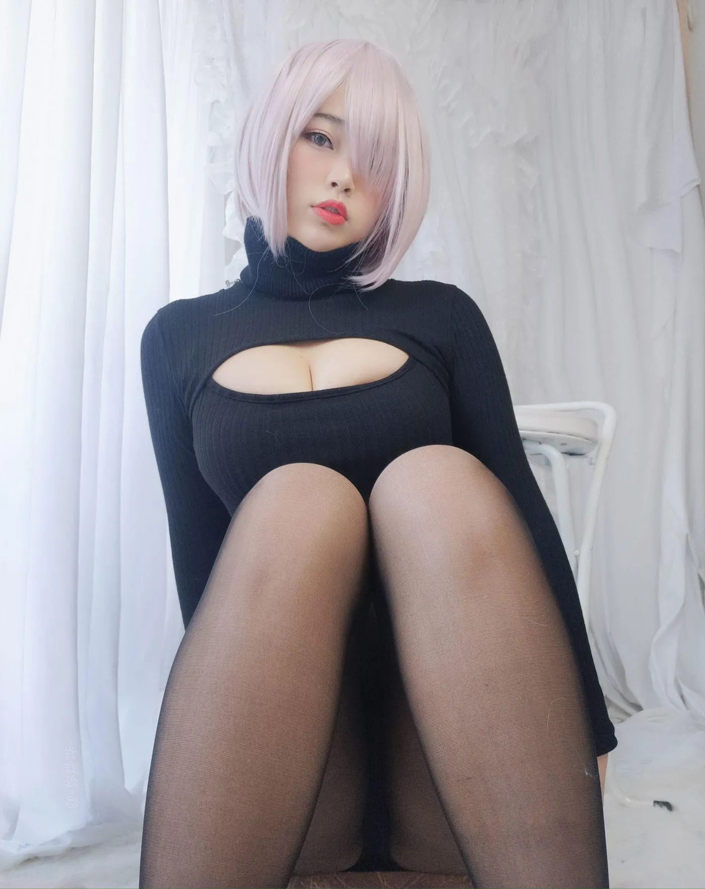 白烨 – NO.18 毛衣套装 [128P]插图3