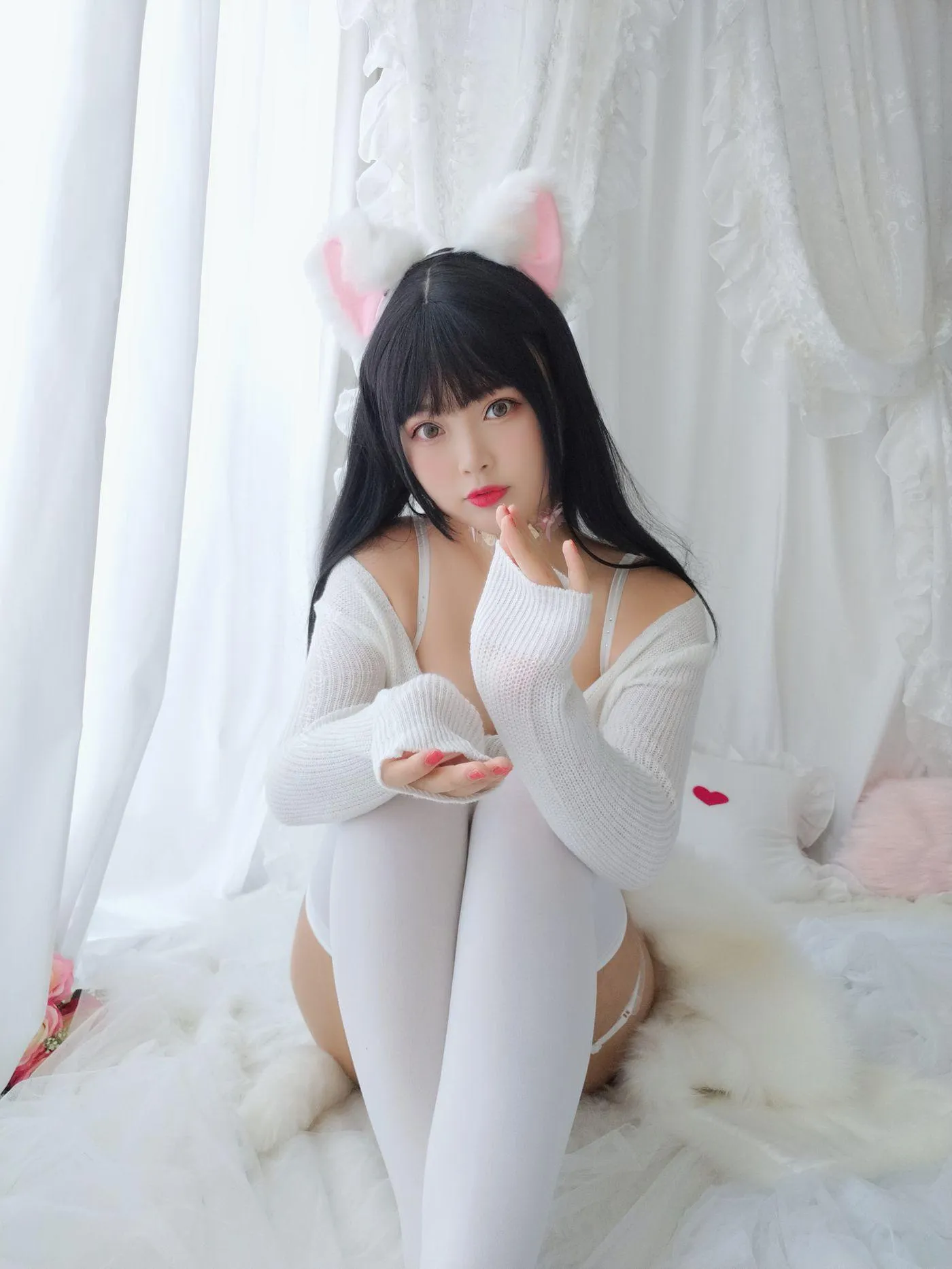 白烨 – NO.27 小奶猫 [53P]插图9