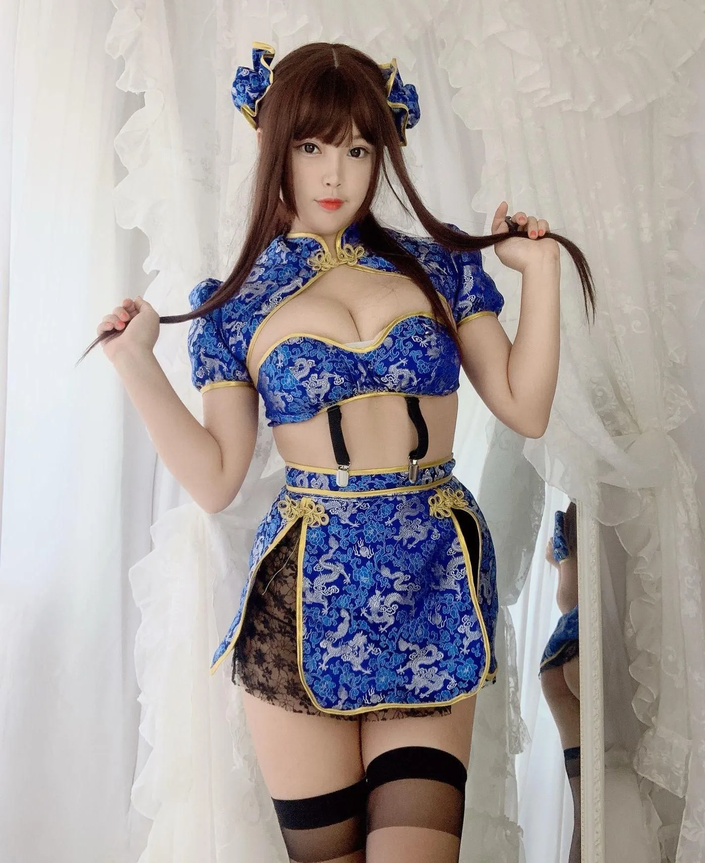白烨 – NO.28 功夫旗袍 [50P]插图9