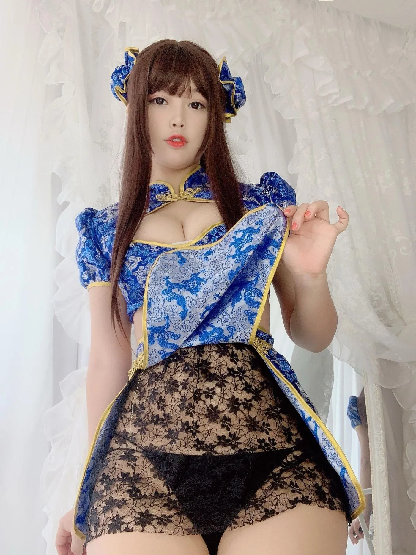 白烨 – NO.28 功夫旗袍 [50P]插图1