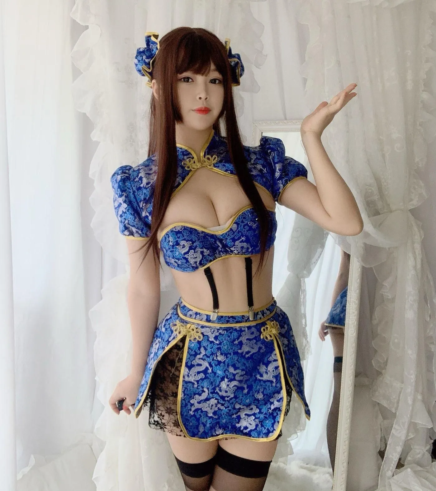 白烨 – NO.28 功夫旗袍 [50P]插图5