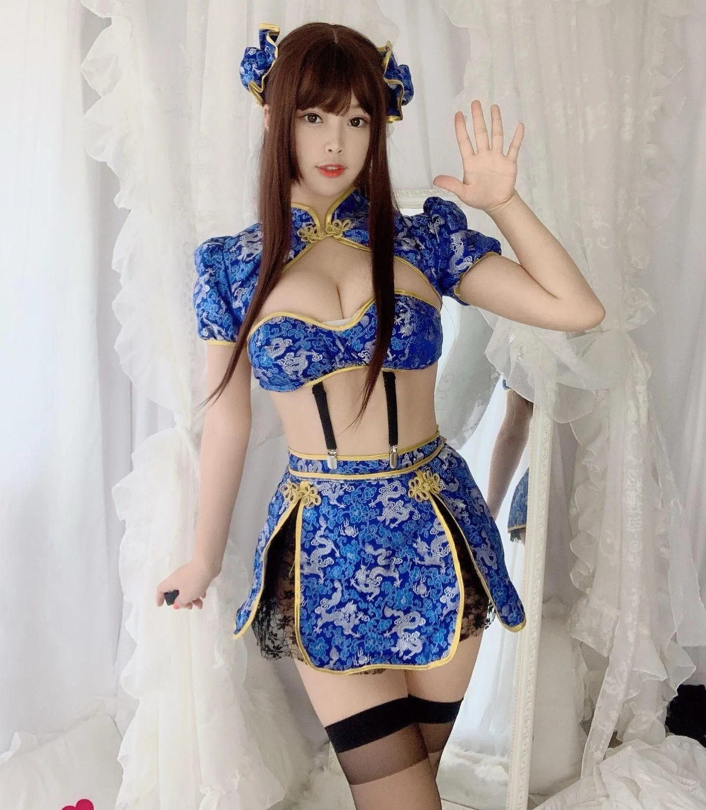 白烨 – NO.28 功夫旗袍 [50P]插图7
