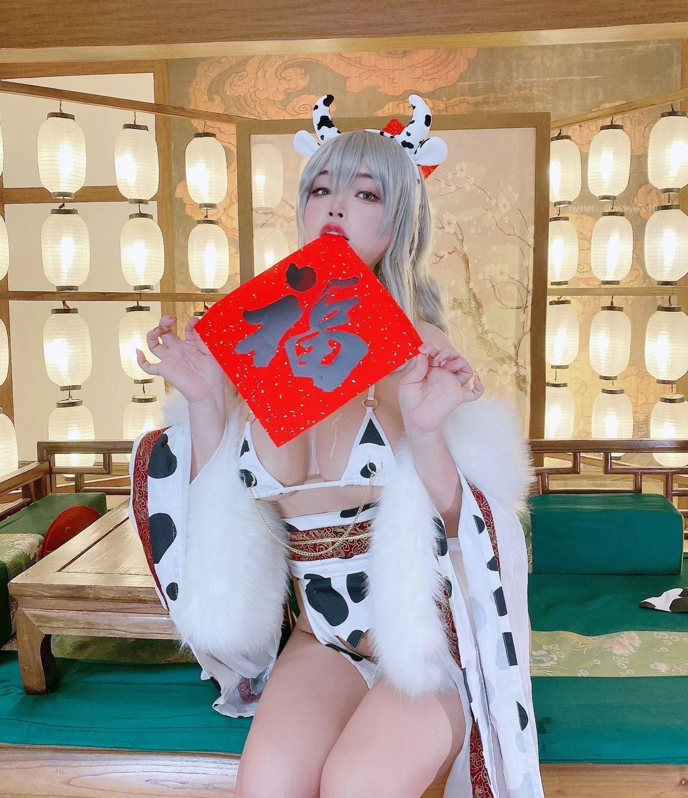 白烨 – NO.29 色牛牛-自拍赠品 [28P]插图9