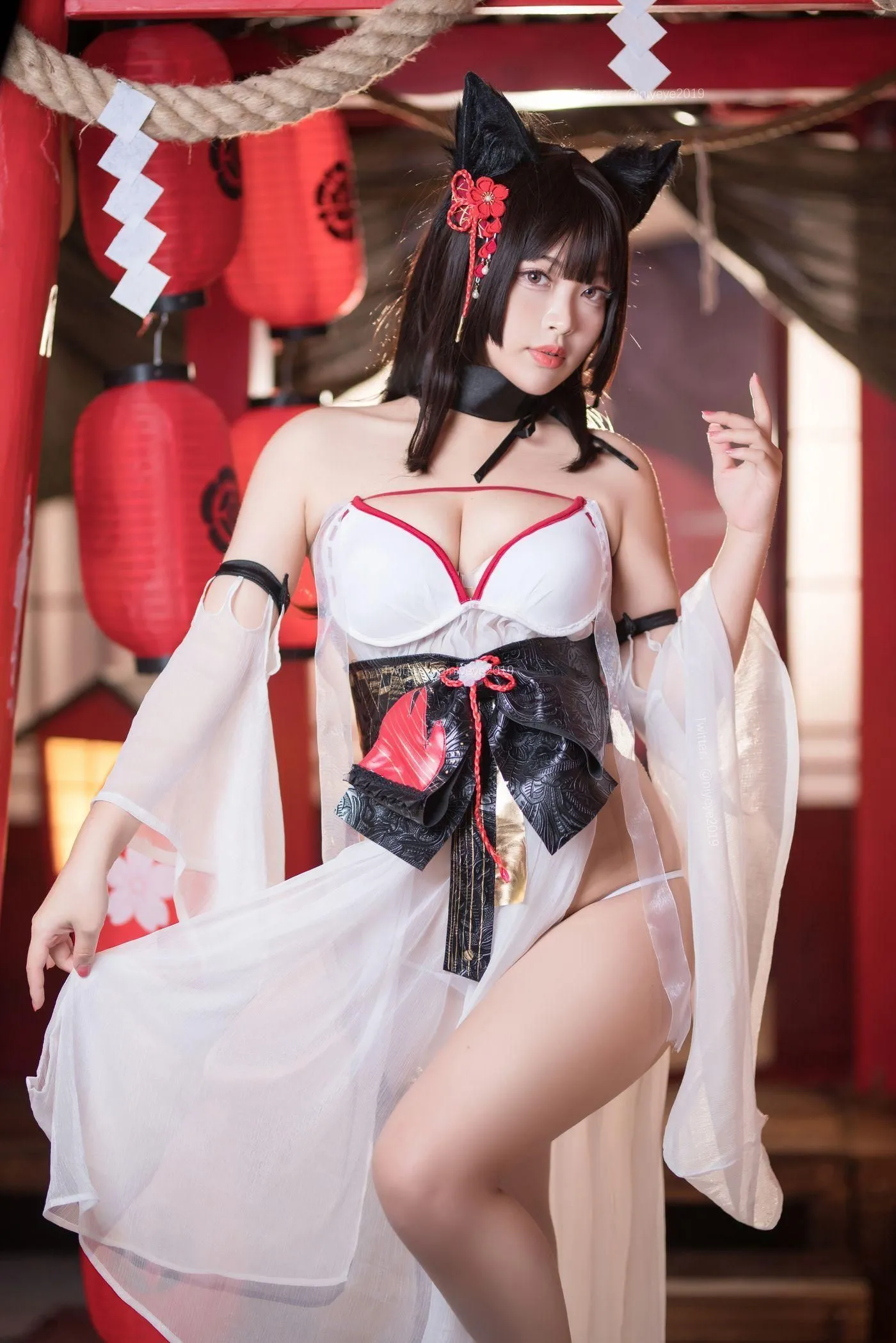 白烨 – NO.37 湿身泳装 [61P]插图1