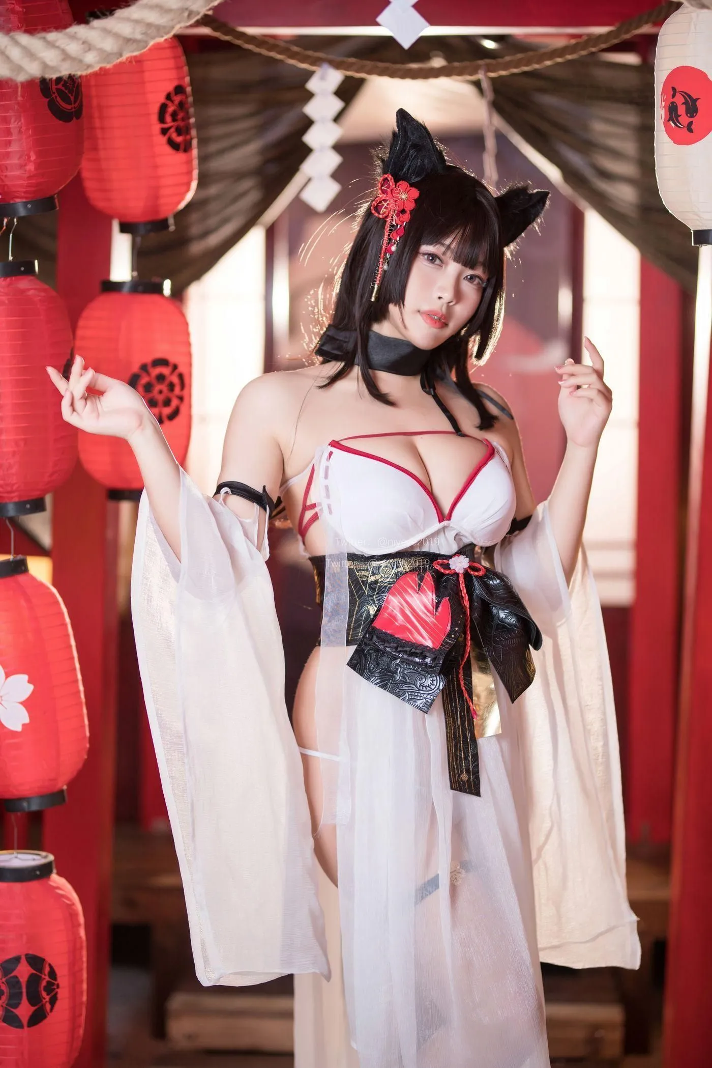 白烨 – NO.37 湿身泳装 [61P]插图8