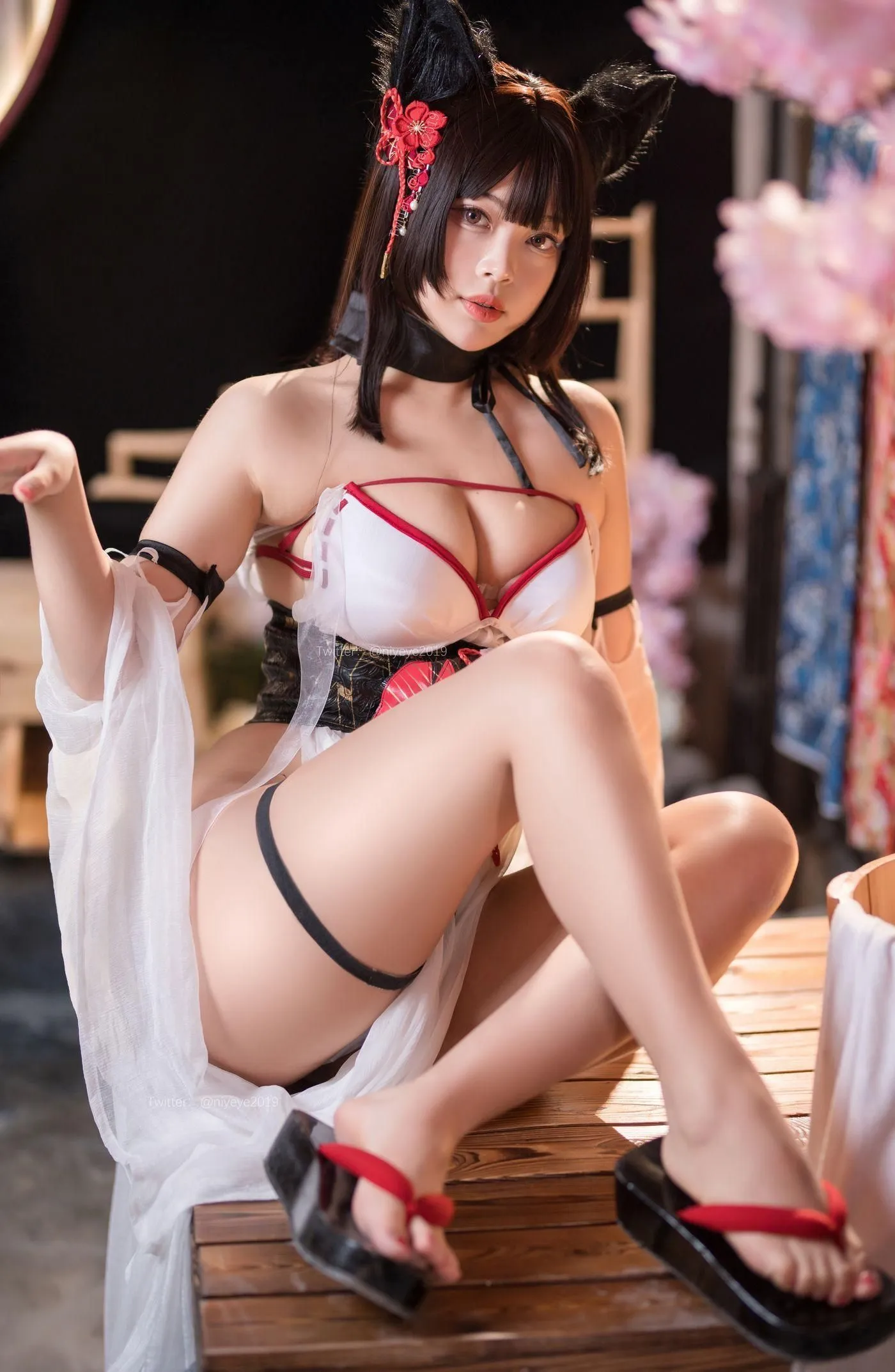 白烨 – NO.37 湿身泳装 [61P]插图9