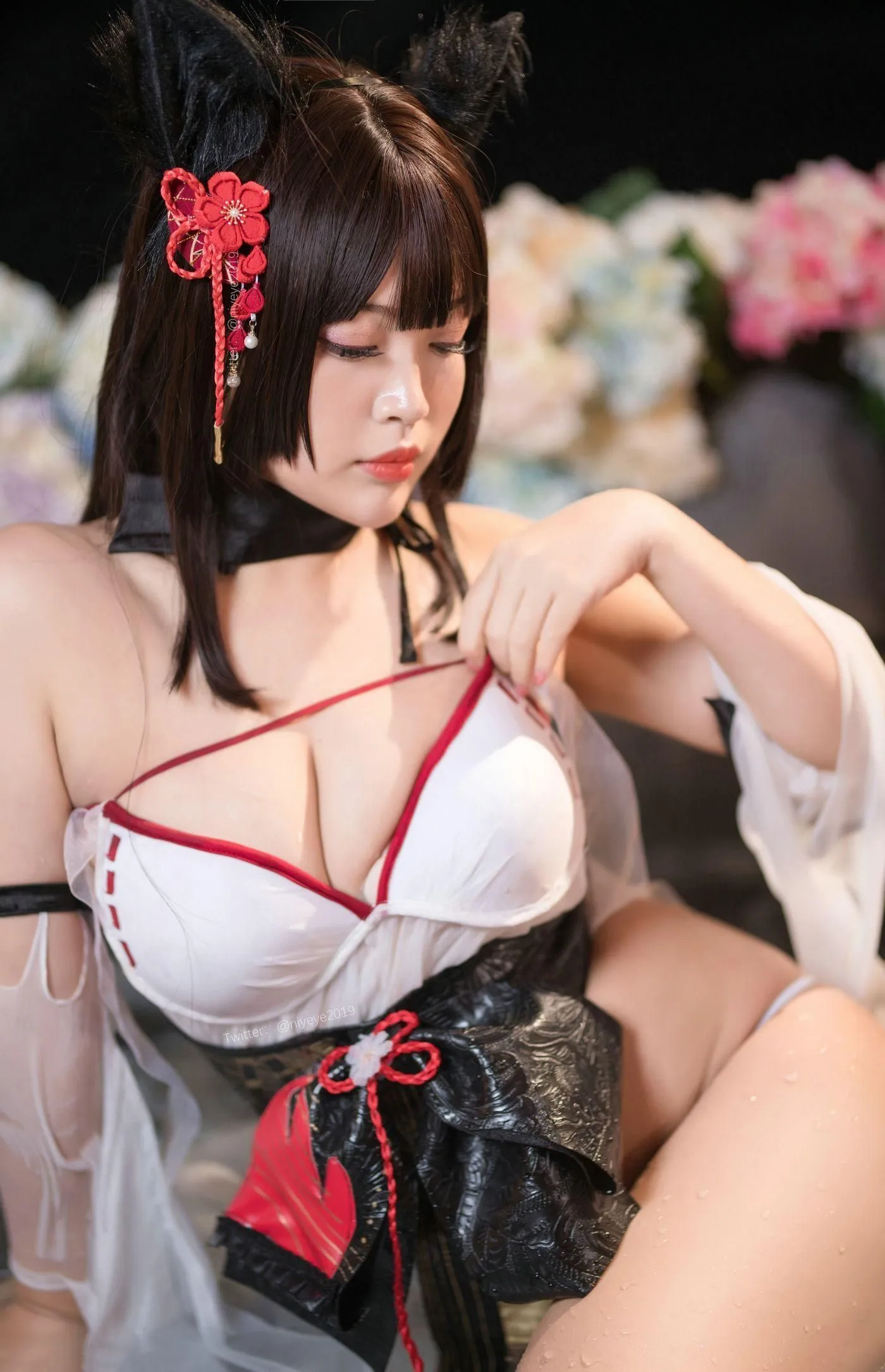 白烨 – NO.37 湿身泳装 [61P]插图2