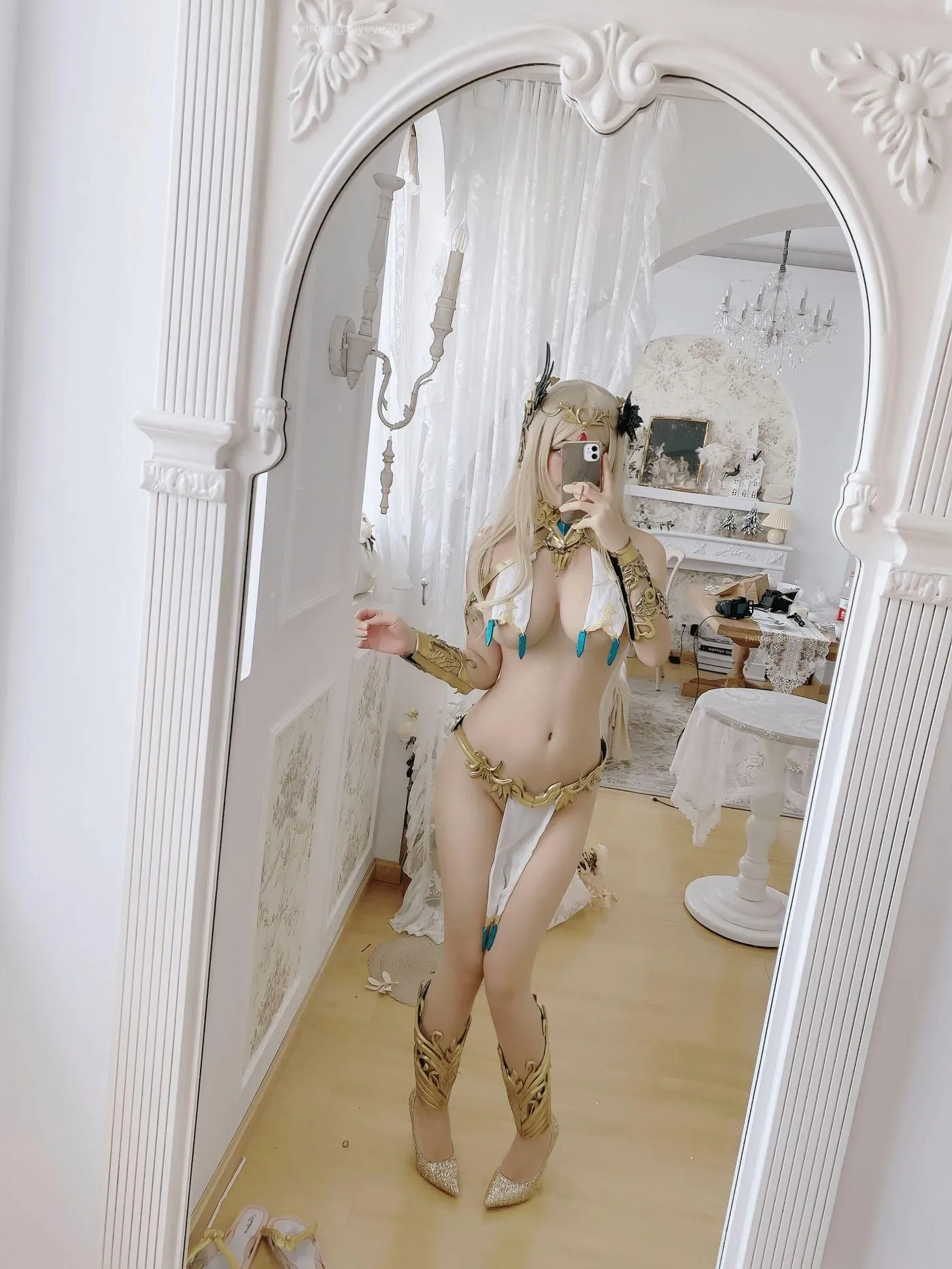 白烨烨 – NO.46 工口精灵 [25P]插图1