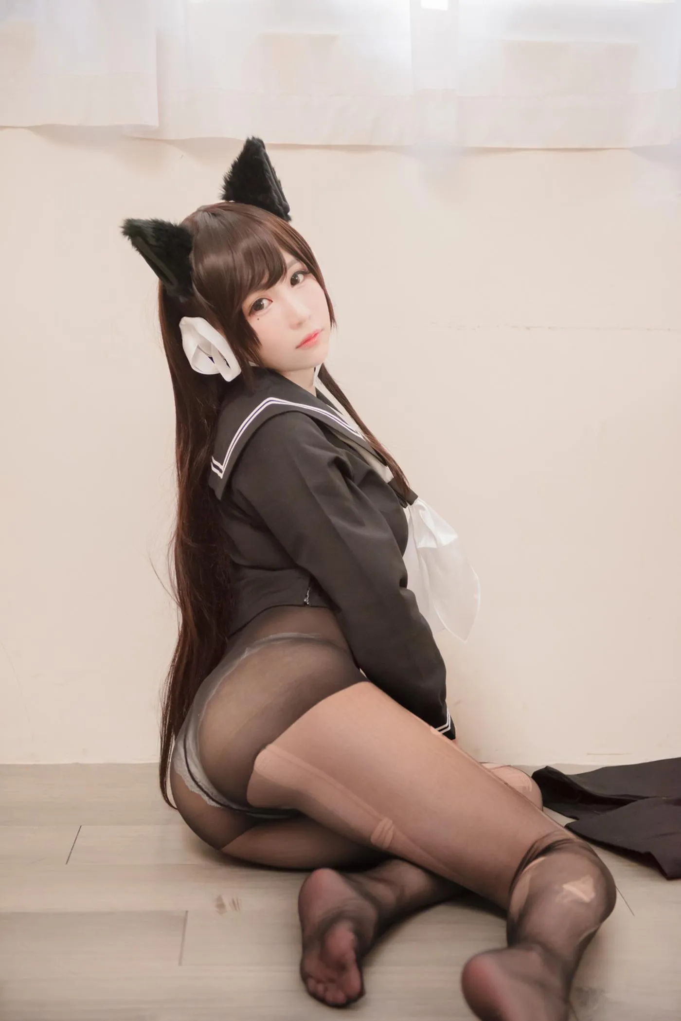白神泱 – NO.07 黑丝兽耳 [14P]插图2