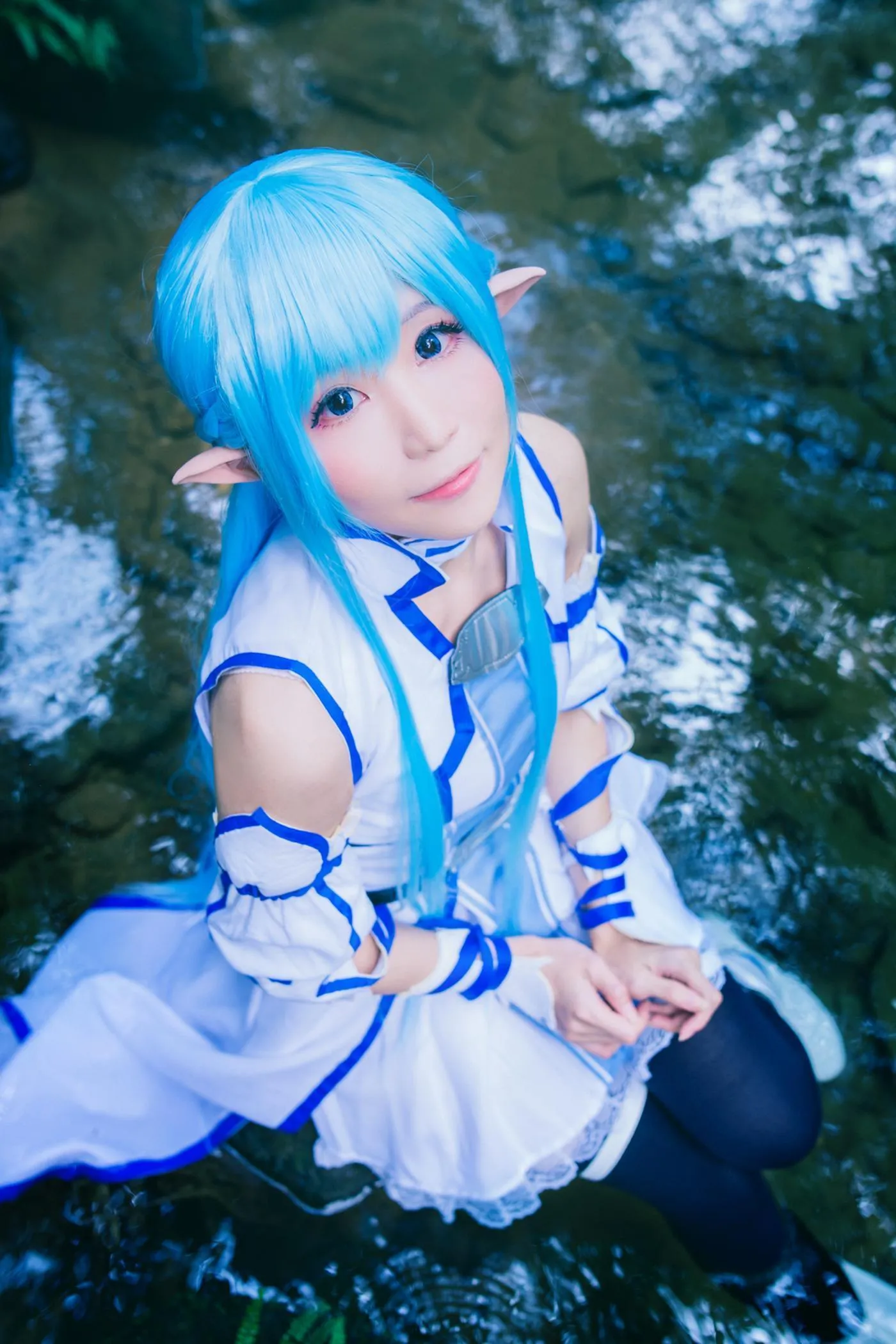 白神泱 – NO.08 亚丝娜 [130P]插图7