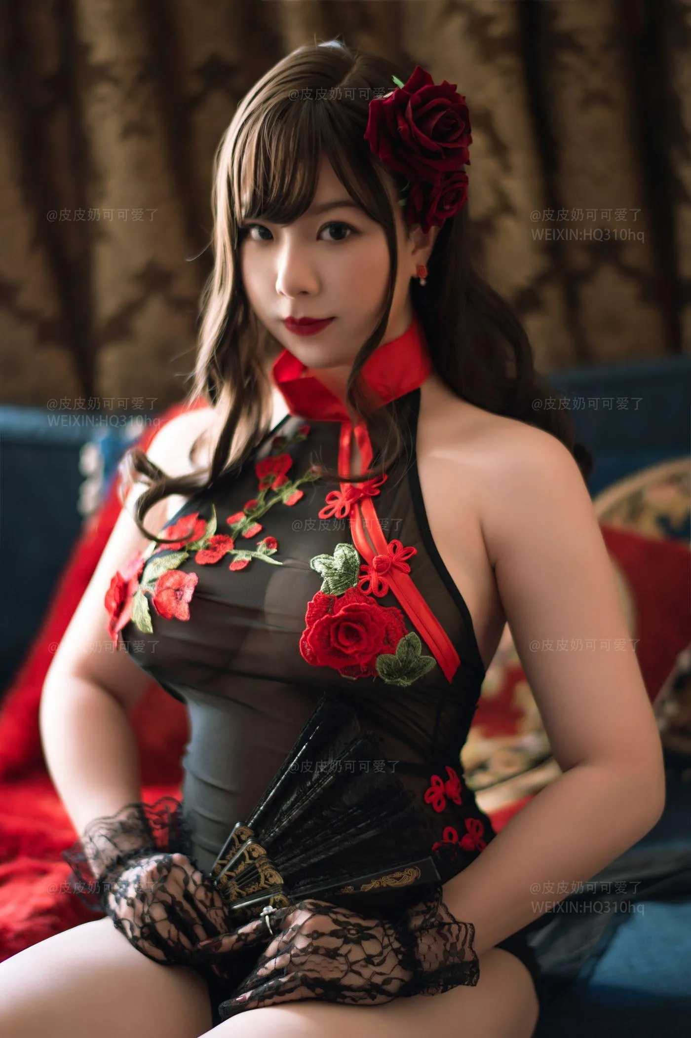 皮皮奶可可爱了啦 – NO.08 玫瑰 [50P]插图2
