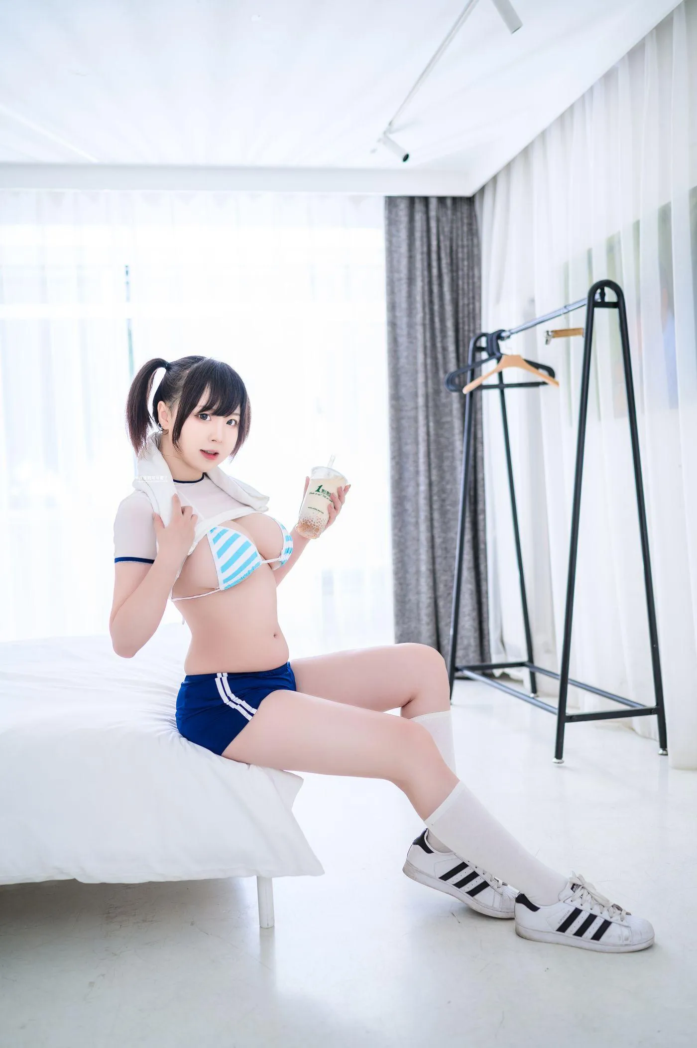 皮皮奶可可爱了啦 – NO.16 透视体操服 [50P]插图5