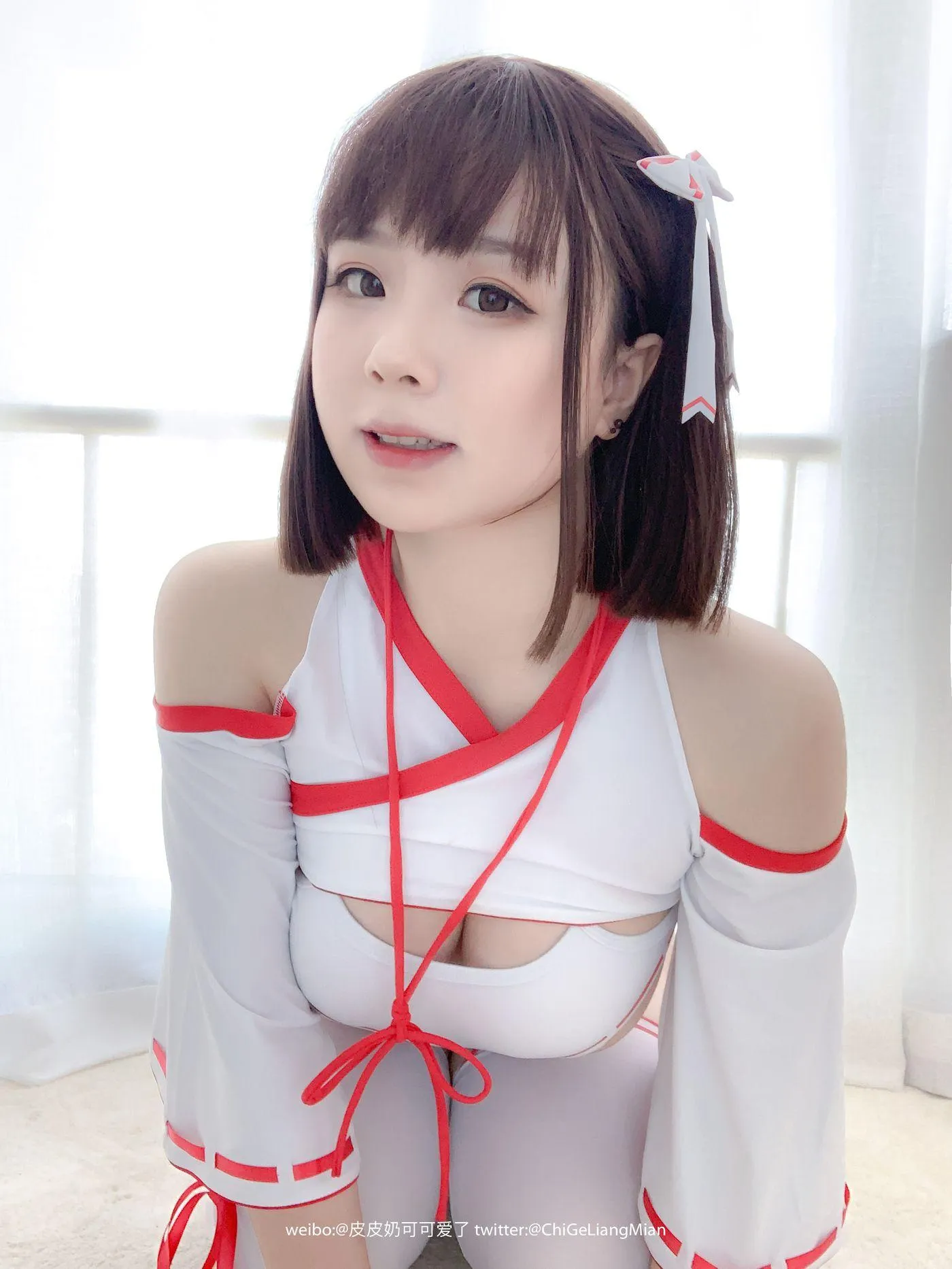 皮皮奶可可爱了啦 – NO.19 高叉巫女 [73P]插图1