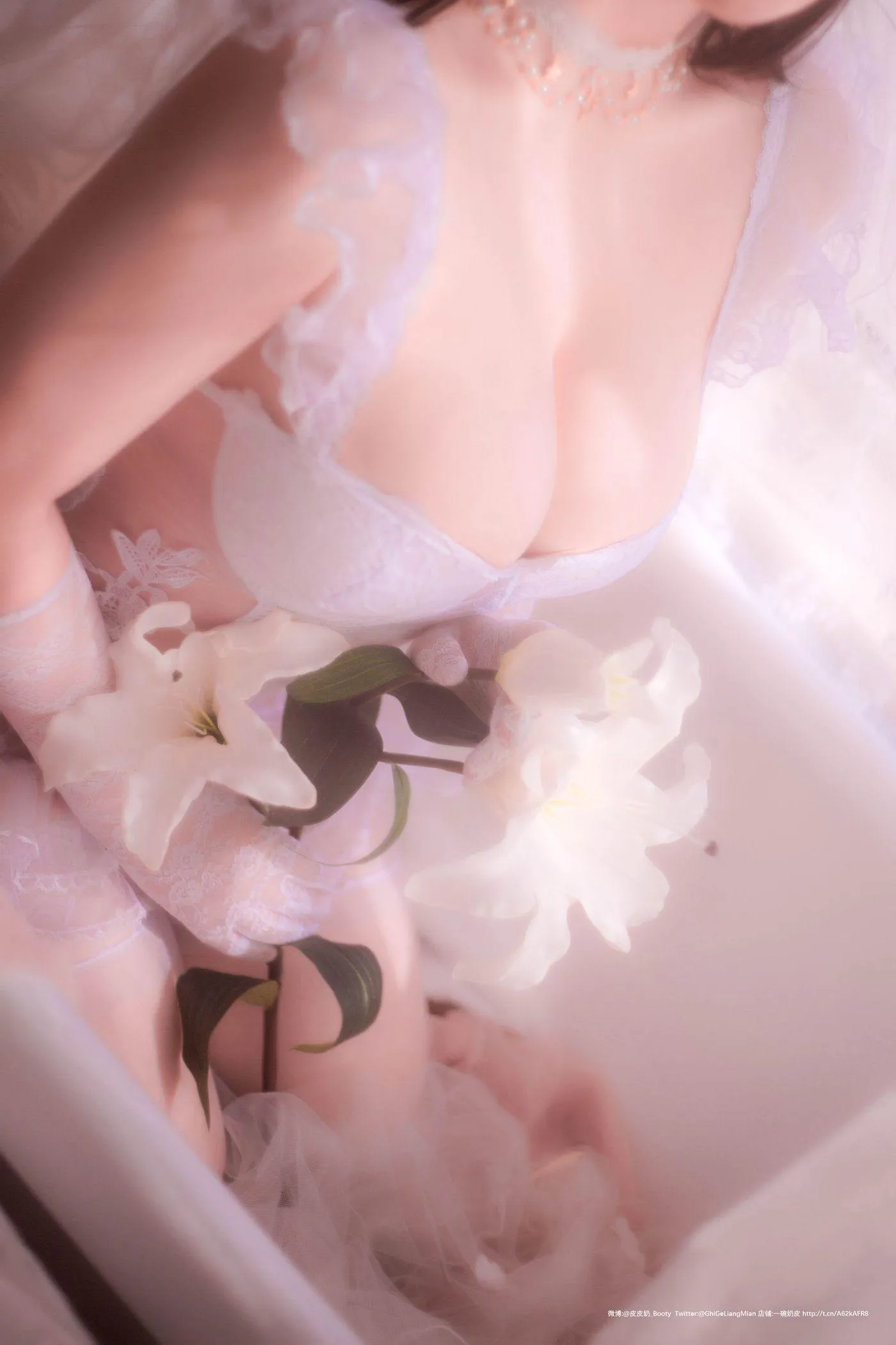 皮皮奶可可爱了啦 – NO.28 朦胧婚纱 [66P]插图
