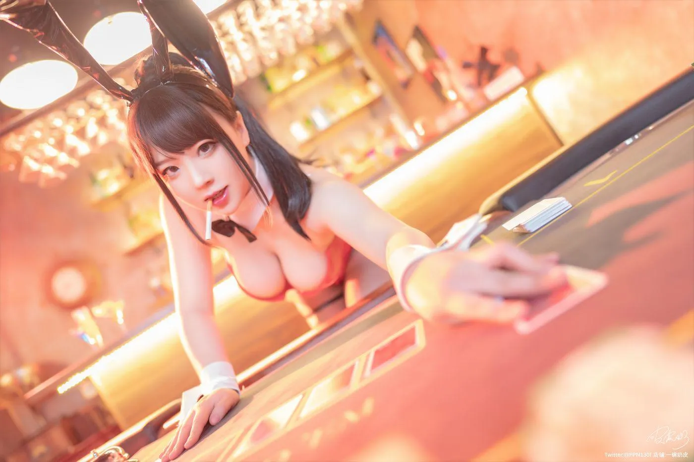 皮皮奶可可爱了啦 – NO.34 元旦兔女郎 [47P]插图