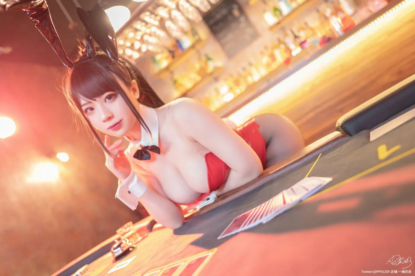 皮皮奶可可爱了啦 – NO.34 元旦兔女郎 [47P]插图1