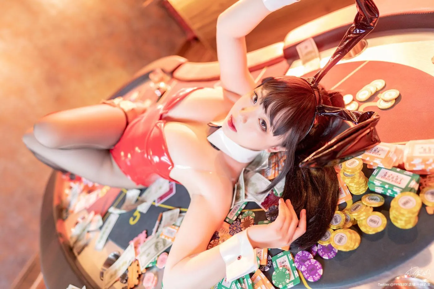皮皮奶可可爱了啦 – NO.34 元旦兔女郎 [47P]插图9