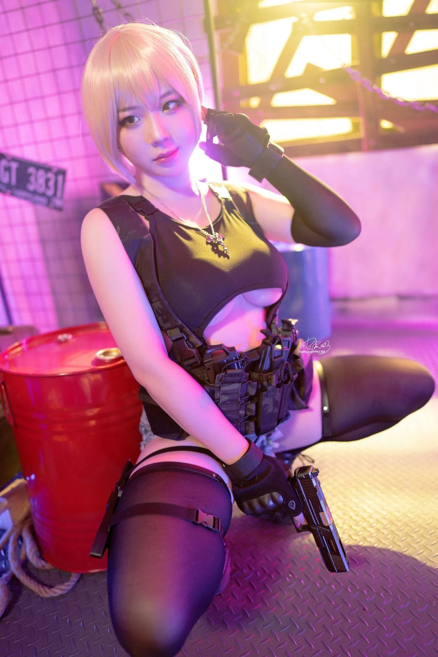 皮皮奶可可爱了啦 – NO.40 Vol.22 战术背心 [51P]插图