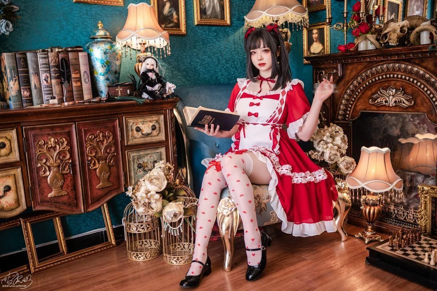 皮皮奶可可爱了啦 – NO.45 Vol.30 元月贺图 [42P]插图4