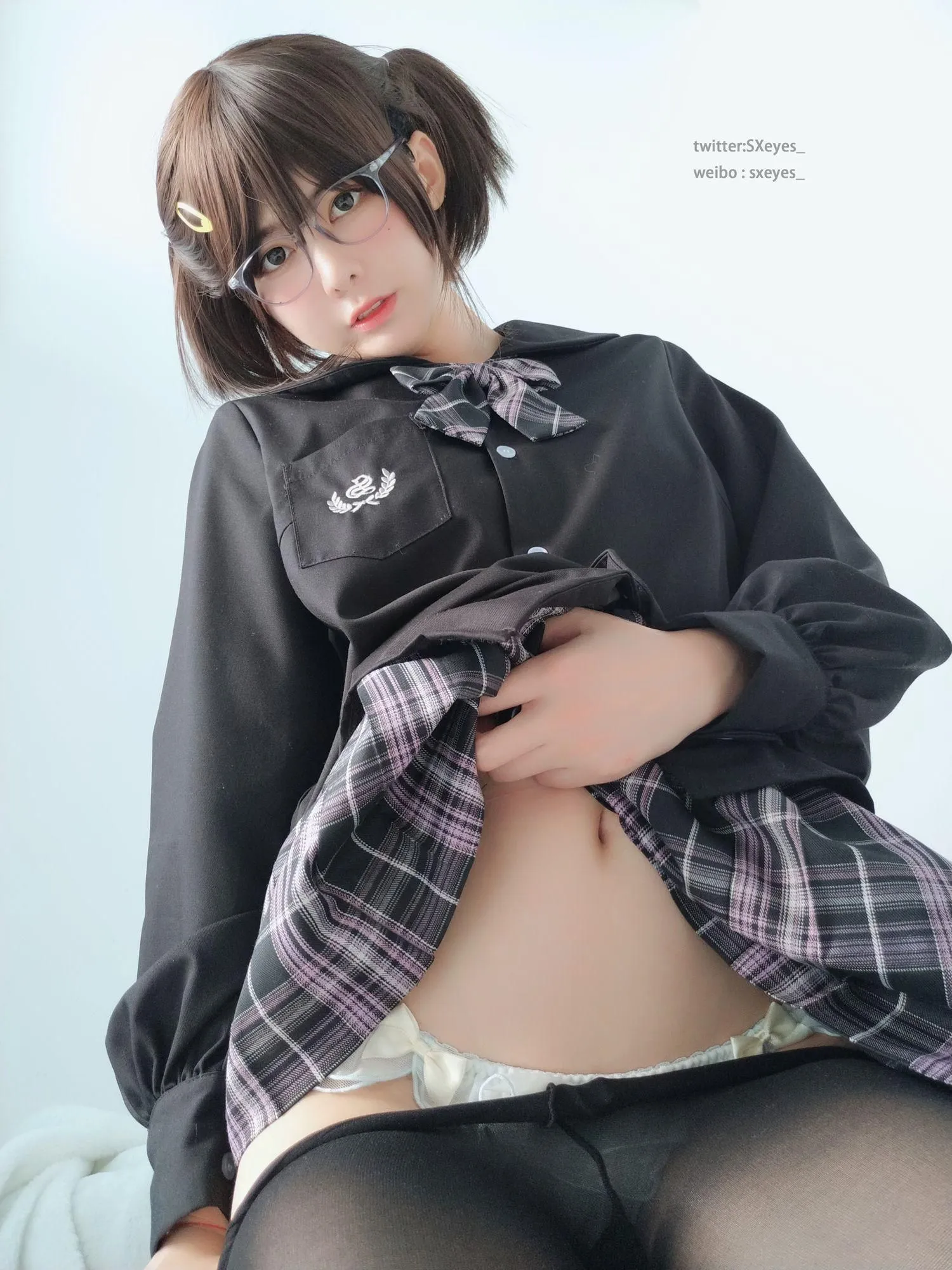 眼酱大魔王w Vol.15 JK3 [22P]插图6