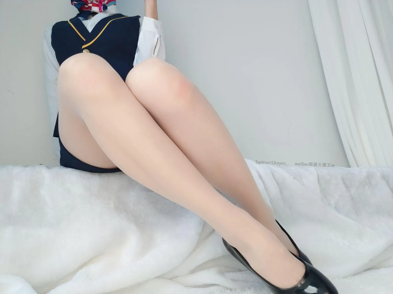 眼酱大魔王w Vol.19 空姐肉丝 [28P]插图5