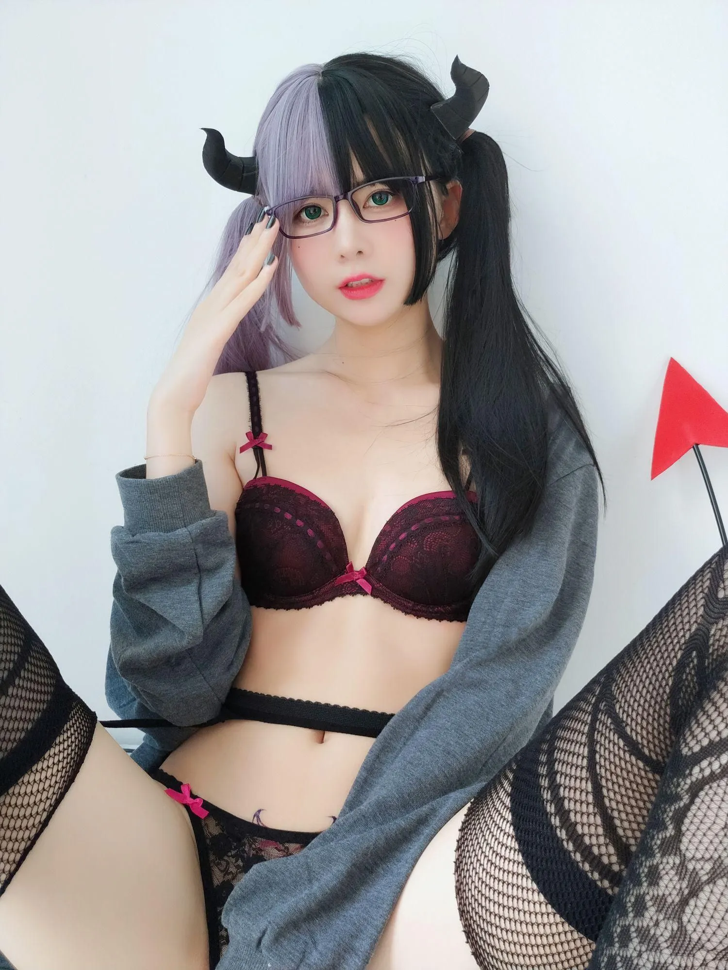 眼酱大魔王w Vol.20 魅魔 [30P]插图6