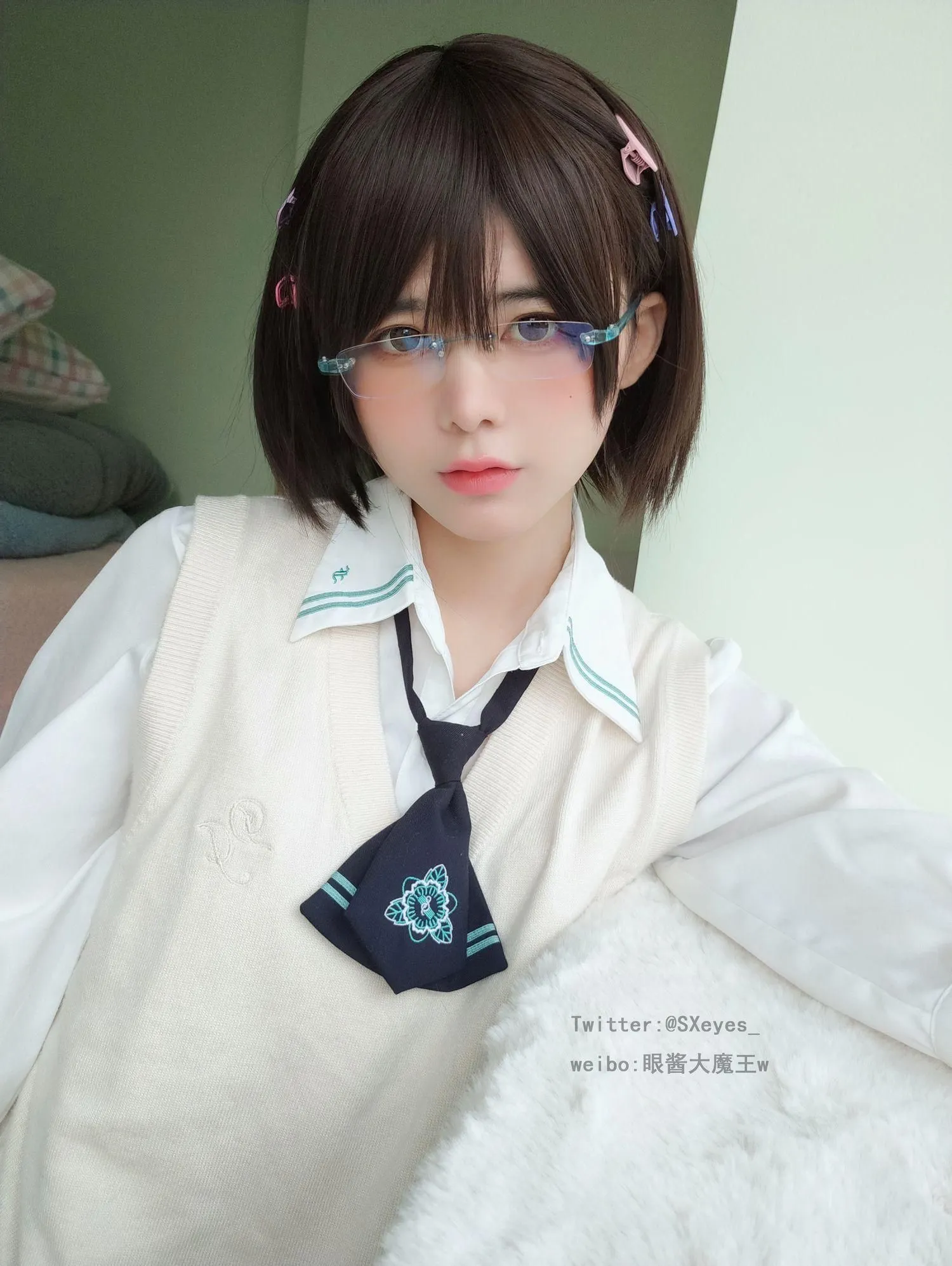 眼酱大魔王w Vol.24 小学妹 [31P]插图3