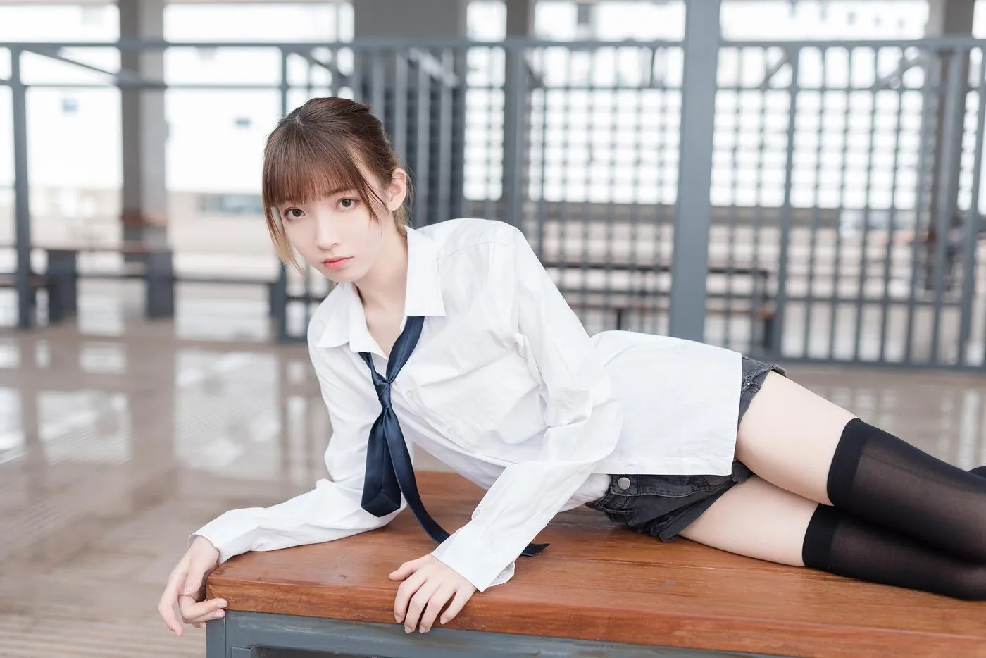 祖木子 – 短裤的绝对领域 [48P]插图5