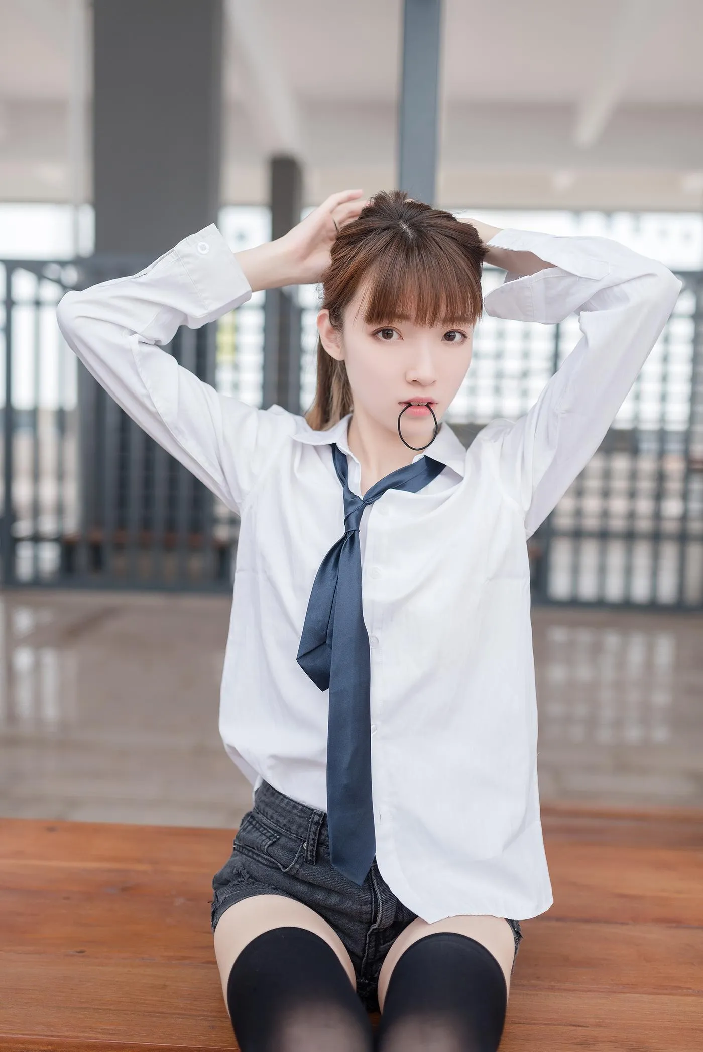 祖木子 – 短裤的绝对领域 [48P]插图9