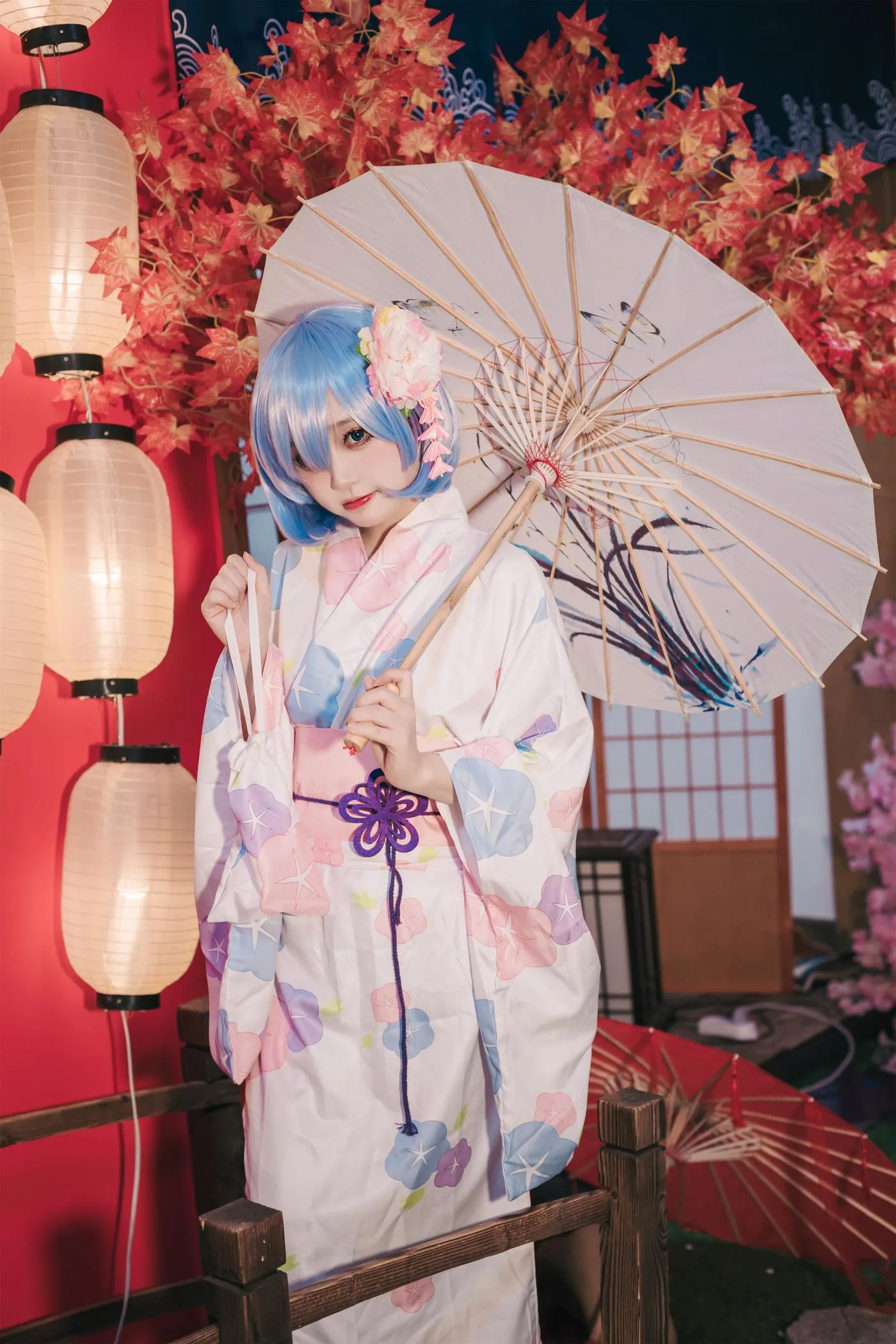 神沢永莉 – NO.06 蕾姆和风 [47P]插图1