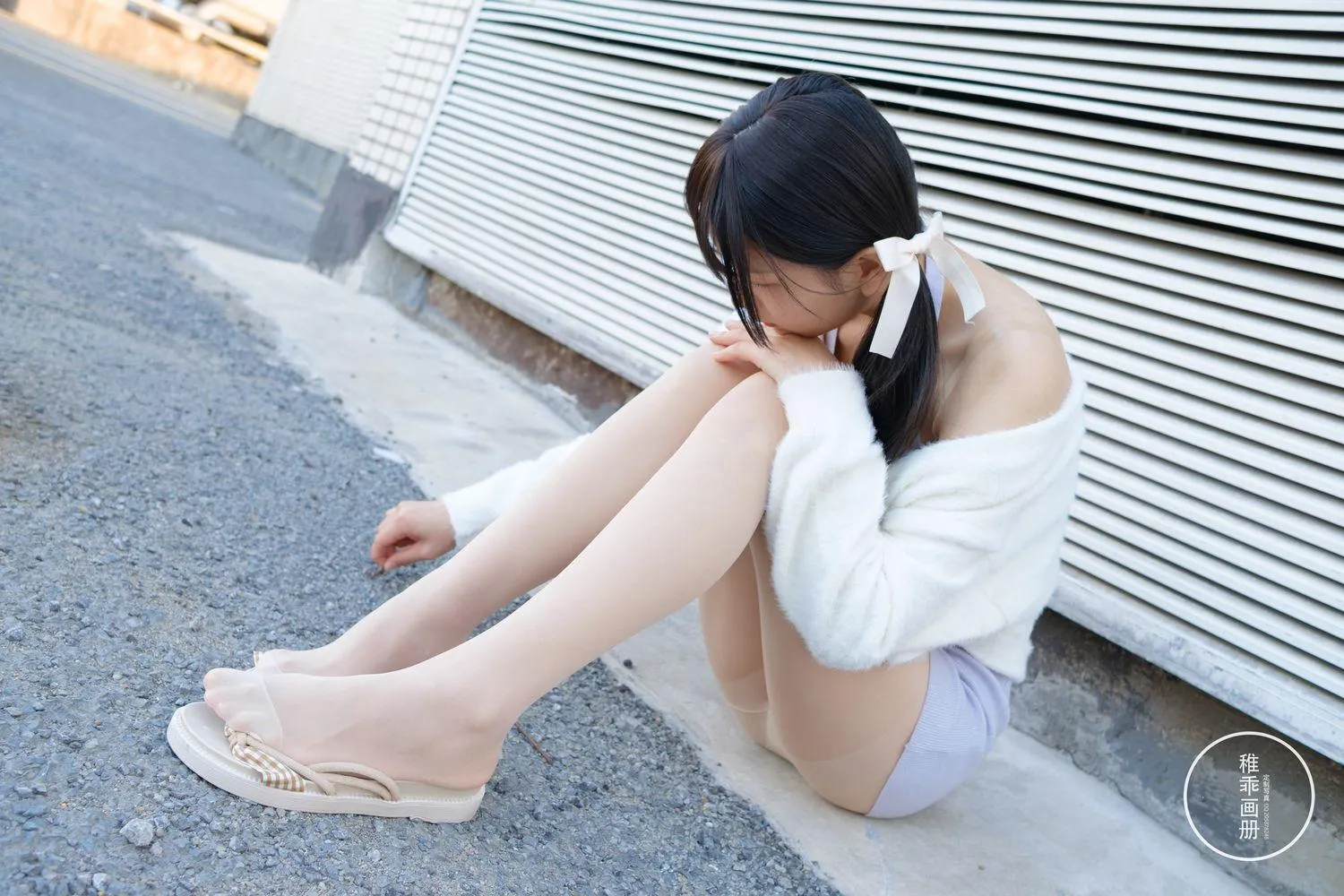稚乖画册 – NO.15 夜夜 天台停车场肉丝 Lolita [83P]插图9