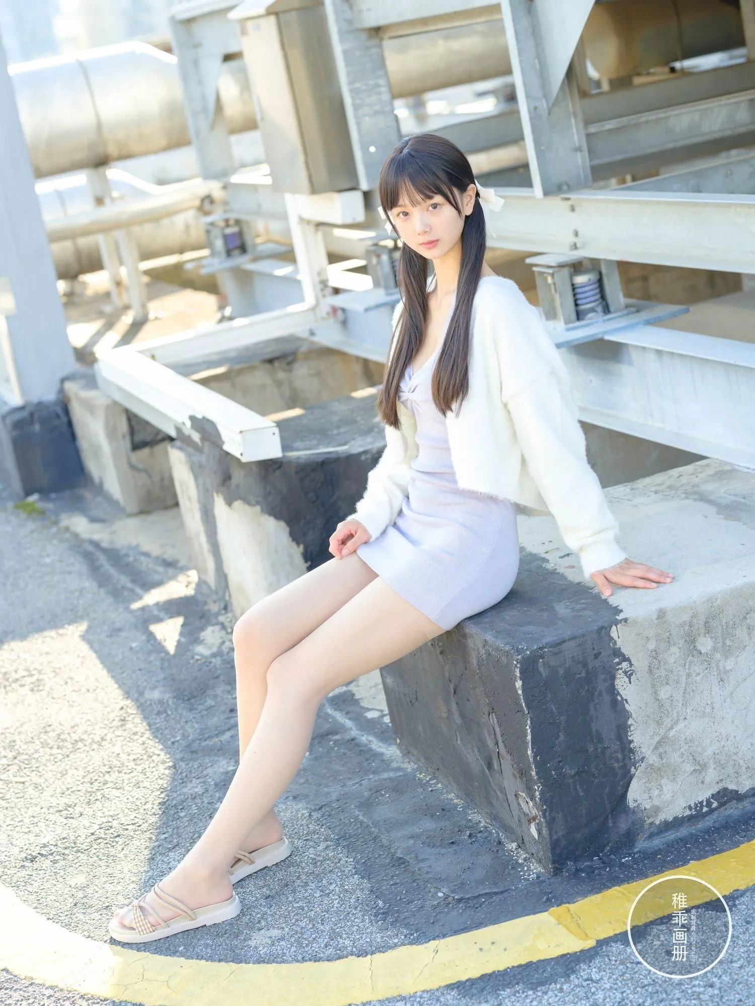 稚乖画册 – NO.15 夜夜 天台停车场肉丝 Lolita [83P]插图3