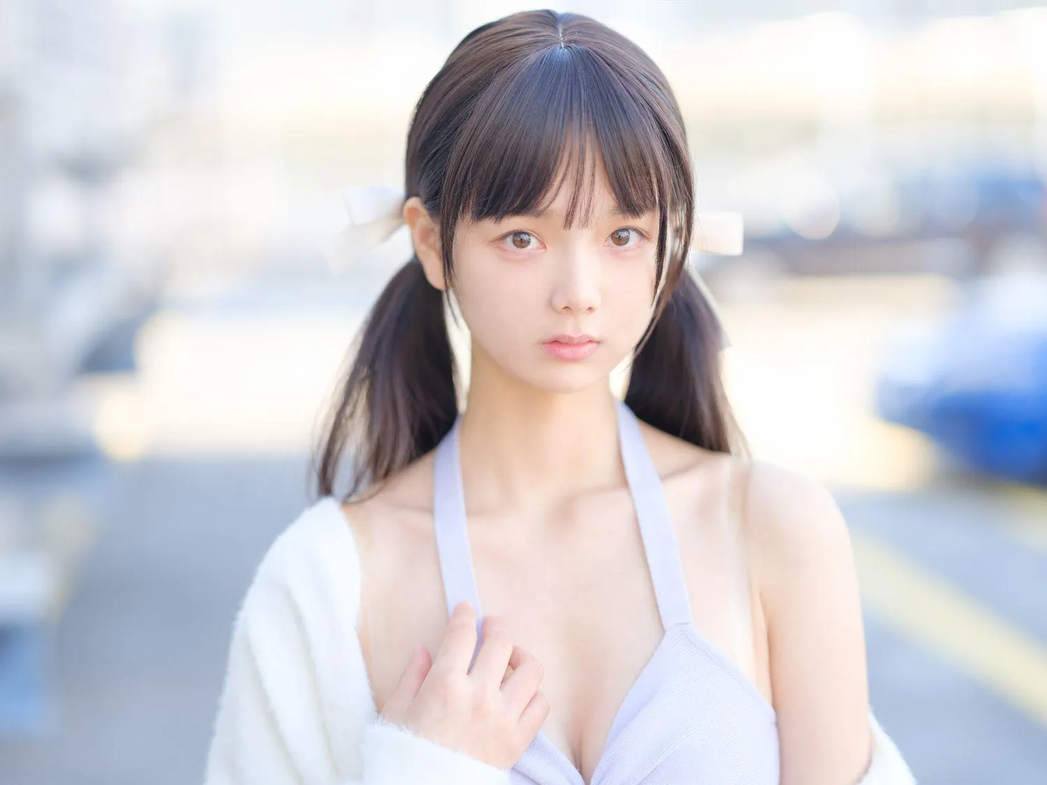 稚乖画册 – NO.15 夜夜 天台停车场肉丝 Lolita [83P]插图3