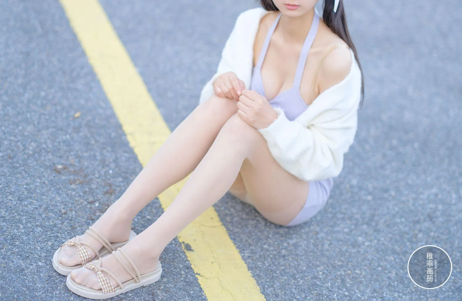 稚乖画册 – NO.15 夜夜 天台停车场肉丝 Lolita [83P]插图2