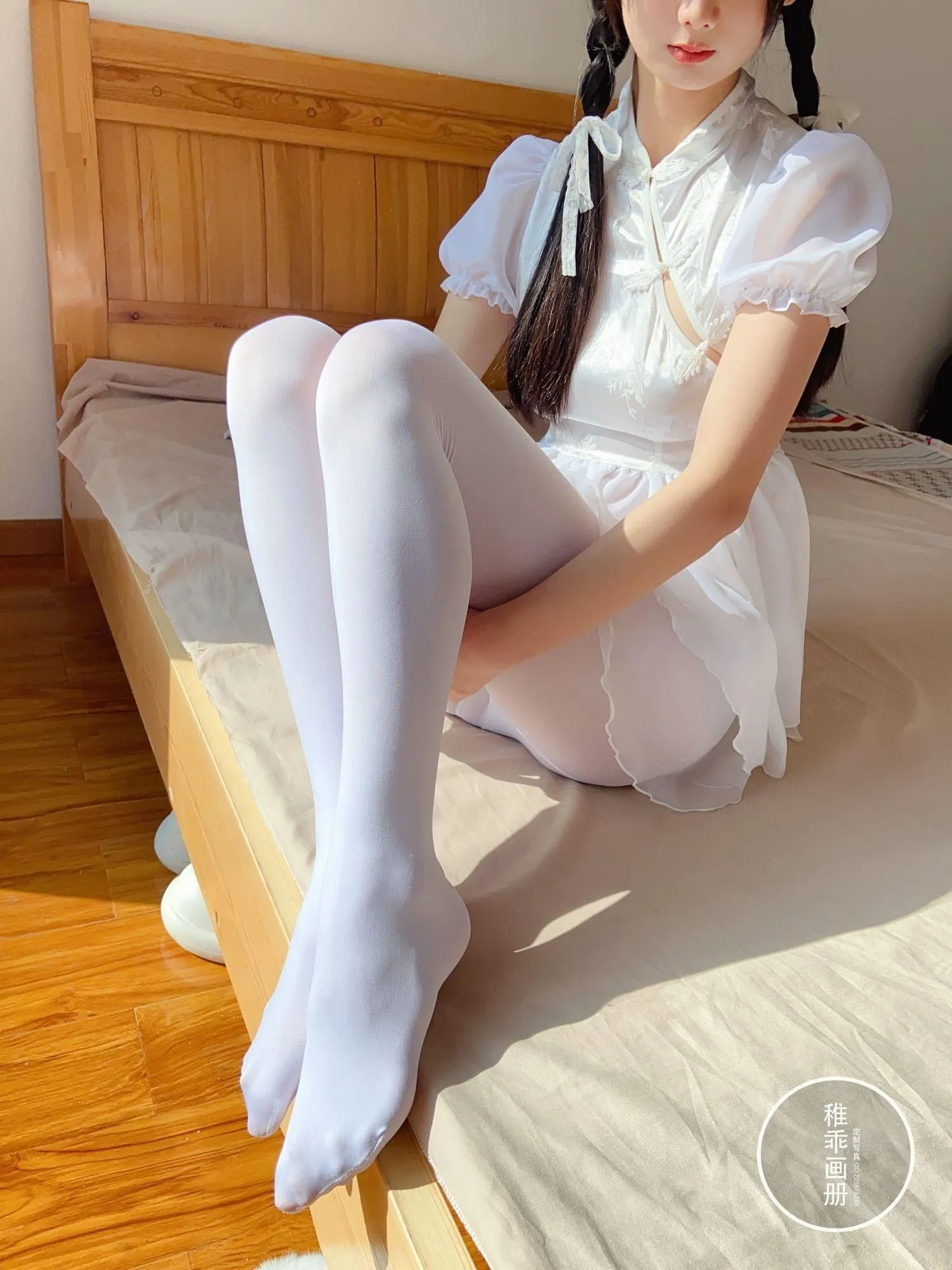 稚乖画册 – NO.16 夜夜 嬉戏 80d白丝 [74P]插图5