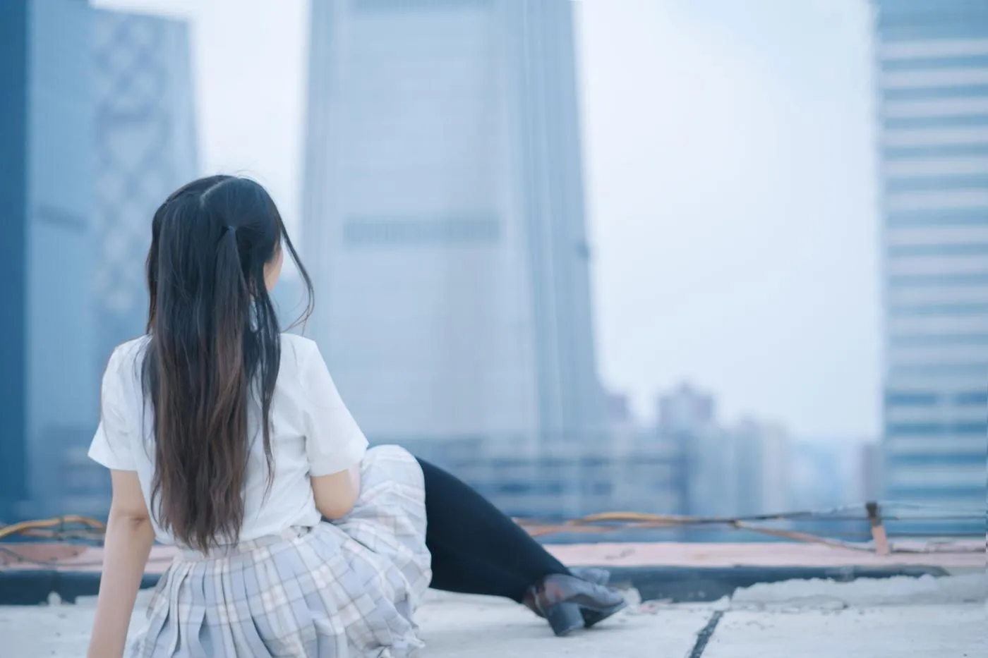 穆零Mu0 – NO.08 天台JK [21P]插图9