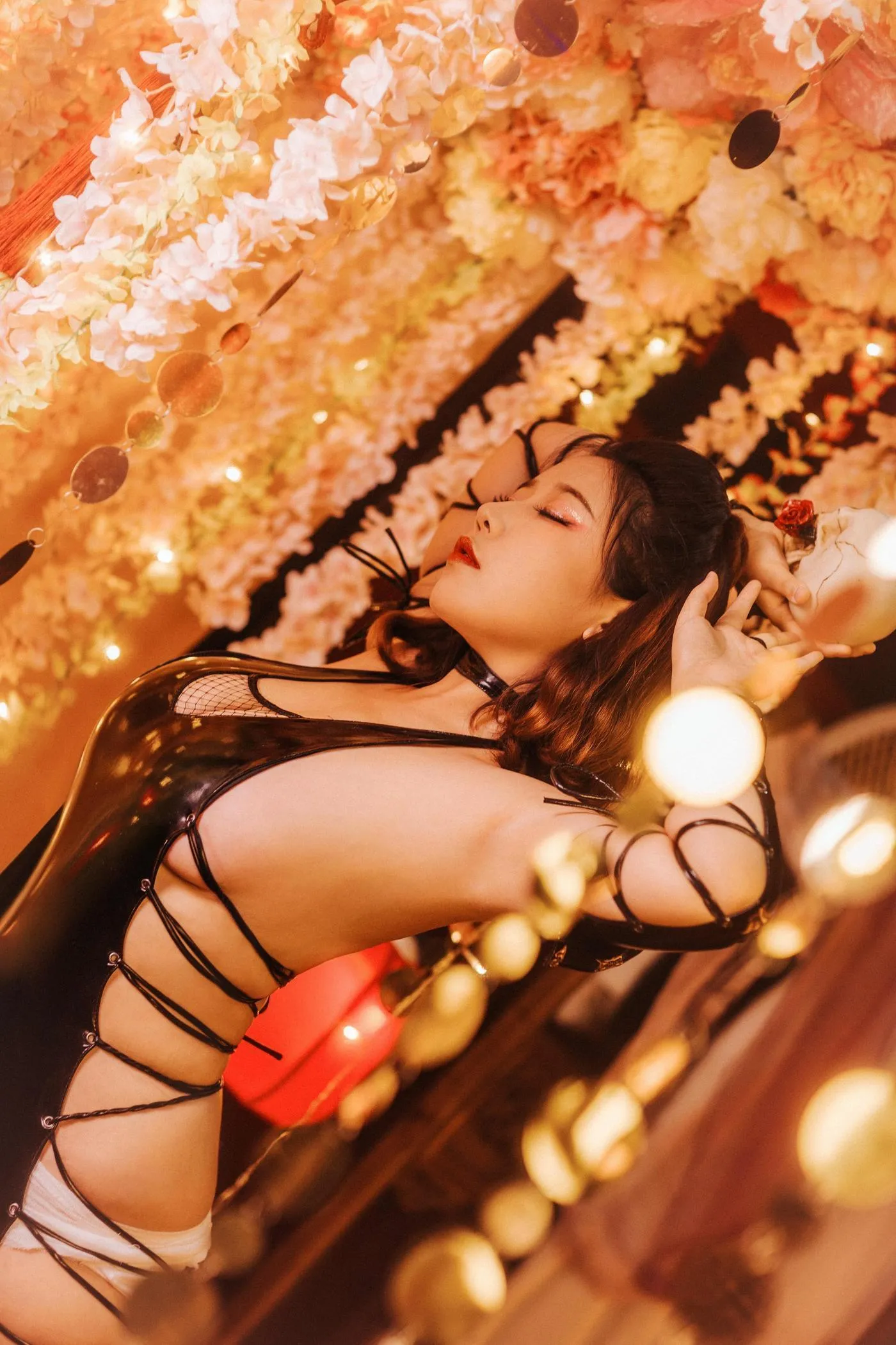 穆零Mu0 – NO.39 黑漆皮 [19P]插图5