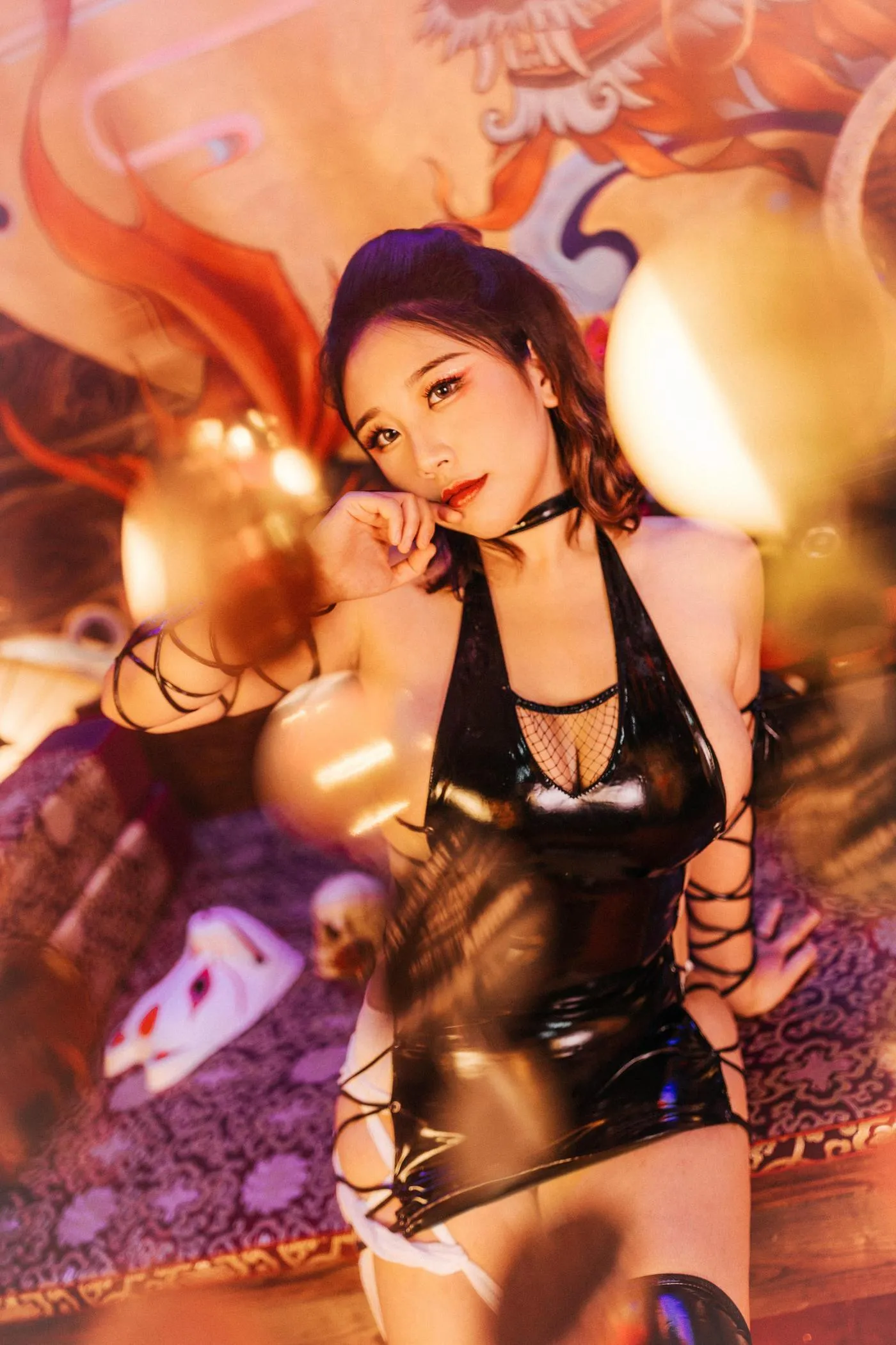 穆零Mu0 – NO.39 黑漆皮 [19P]插图5
