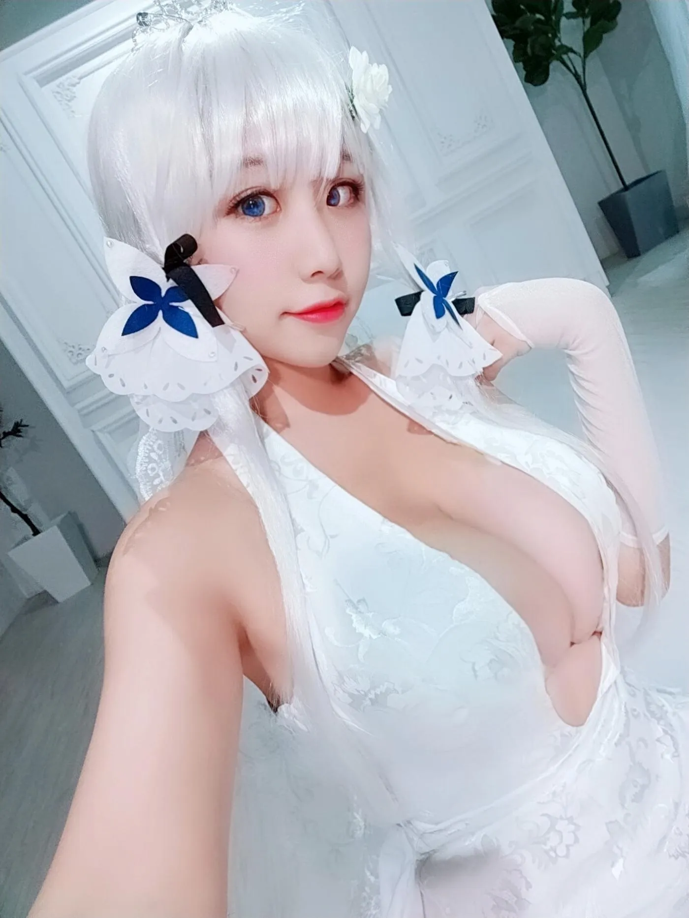 穆零Mu0 – NO.40 光辉婚纱-自拍包 [13P]插图5