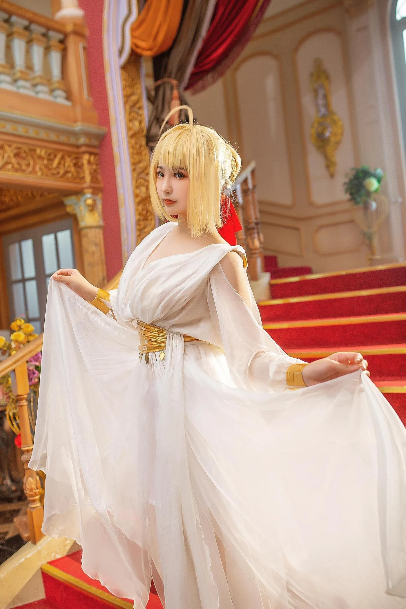 绫Aya – NO.04 FATE尼禄睡衣c [12P]插图5