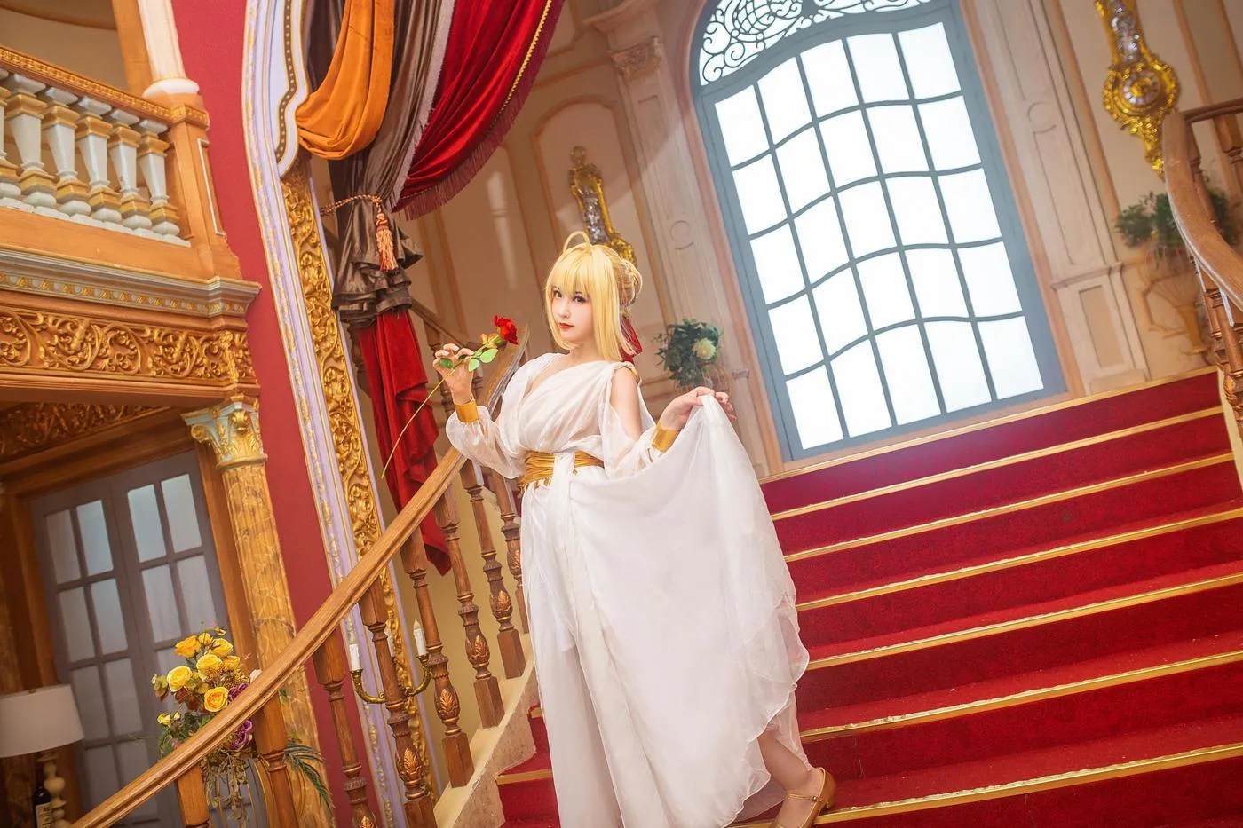 绫Aya – NO.04 FATE尼禄睡衣c [12P]插图7
