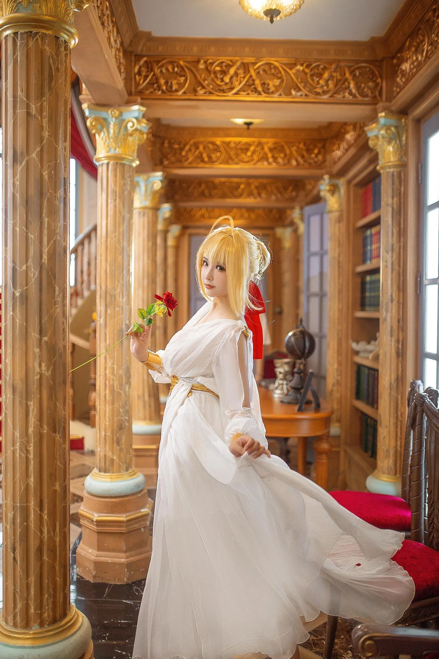 绫Aya – NO.04 FATE尼禄睡衣c [12P]插图9