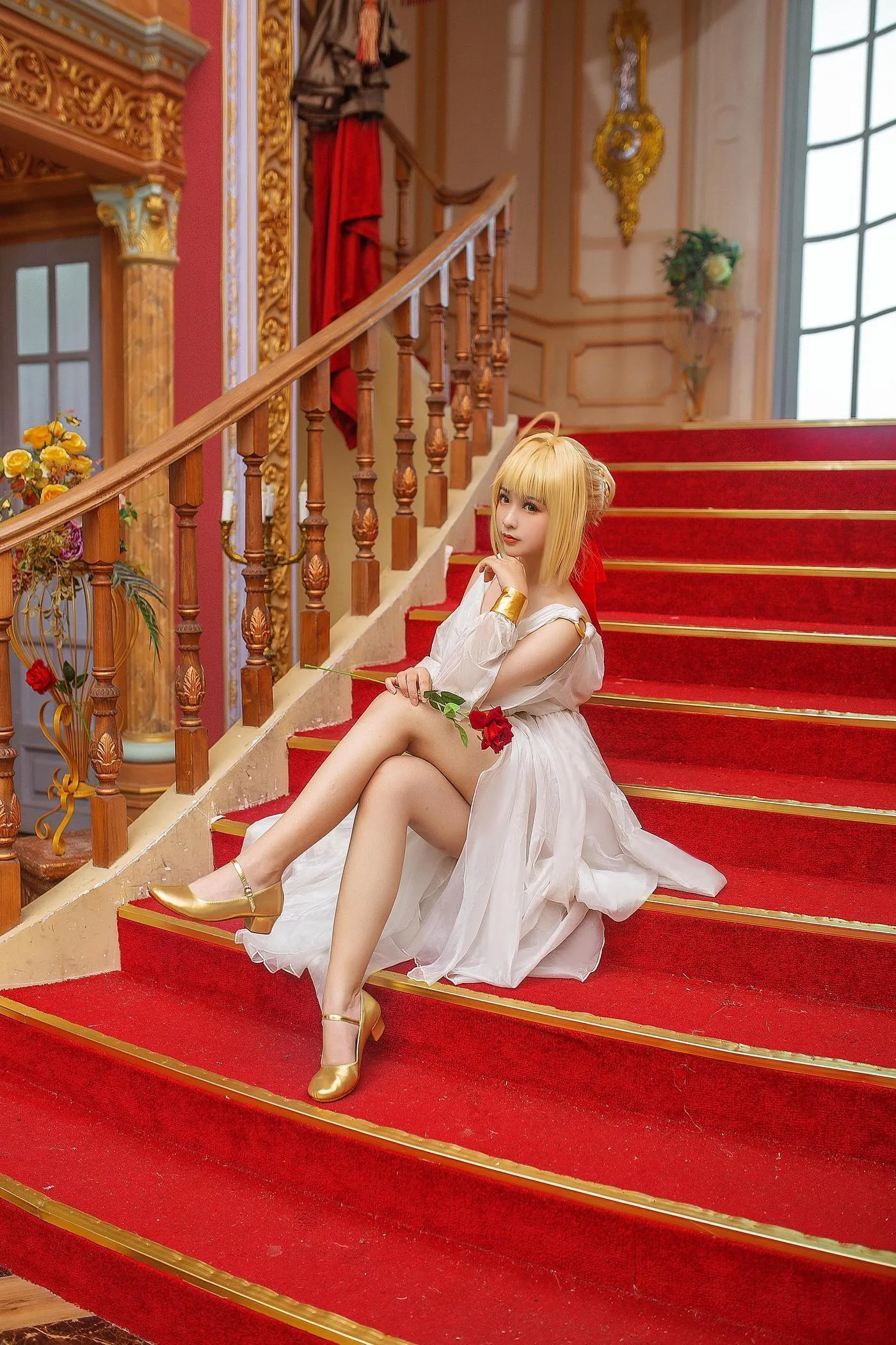 绫Aya – NO.04 FATE尼禄睡衣c [12P]插图